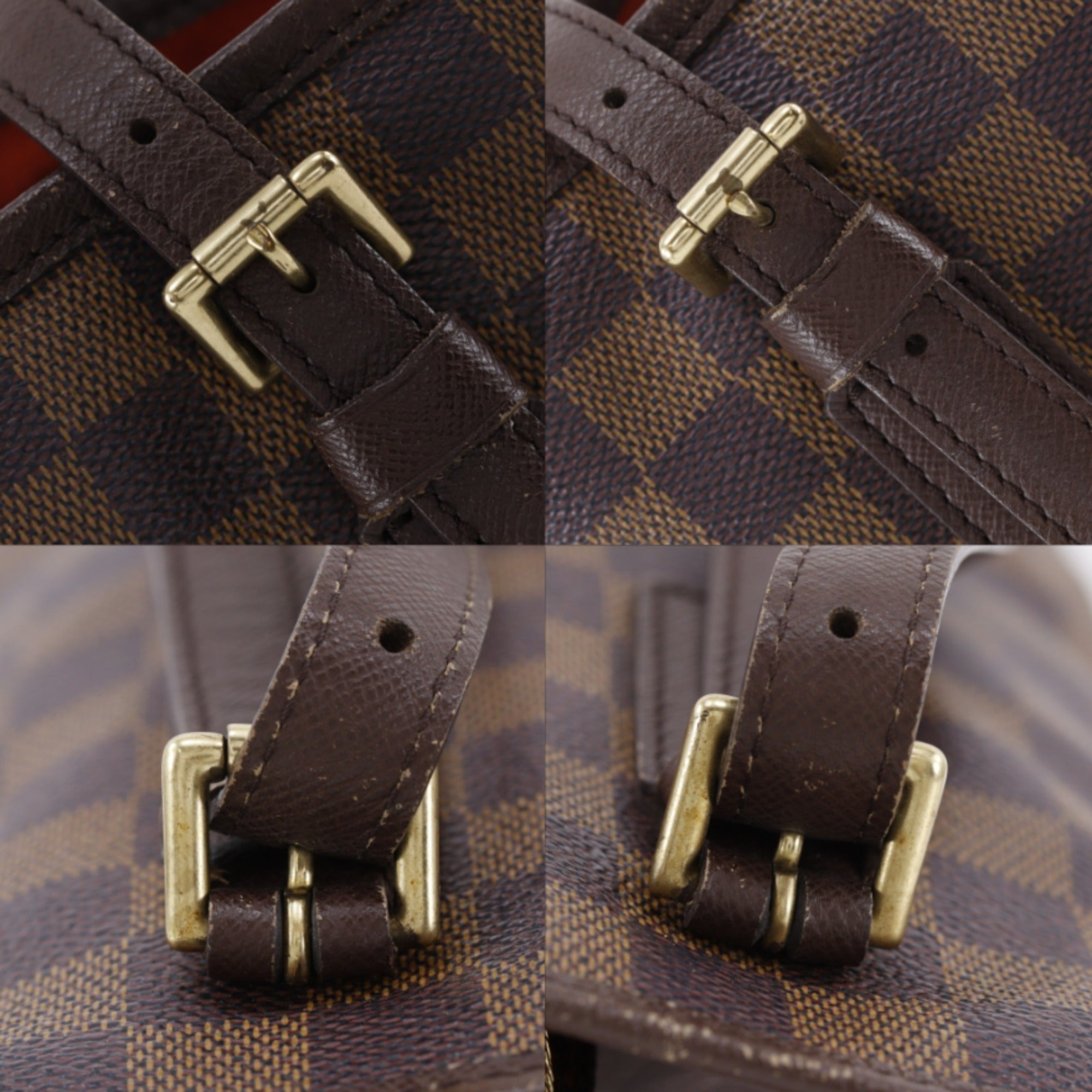 Louis Vuitton Brown Damier Canvas Tote Bag (Pre-Owned)