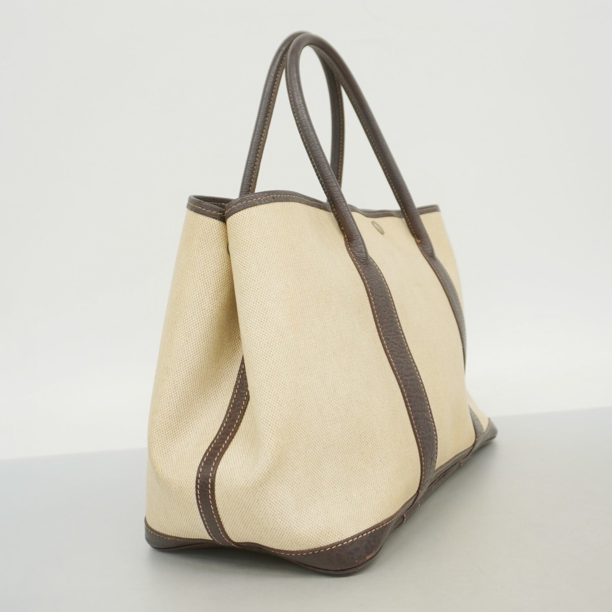 Hermes Brown Toile H Tote Bag (Pre-Owned)