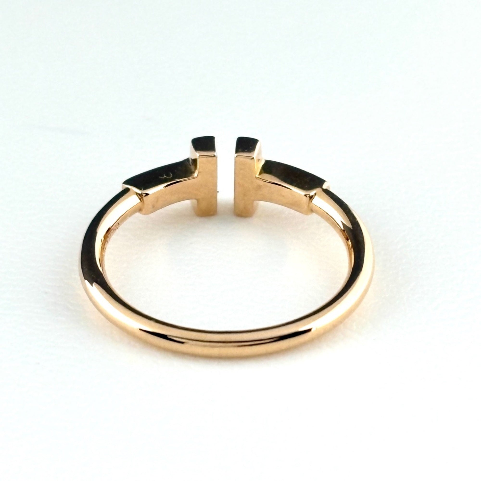 Tiffany Pink Gold (18K) Band Ring (Pre-Owned)