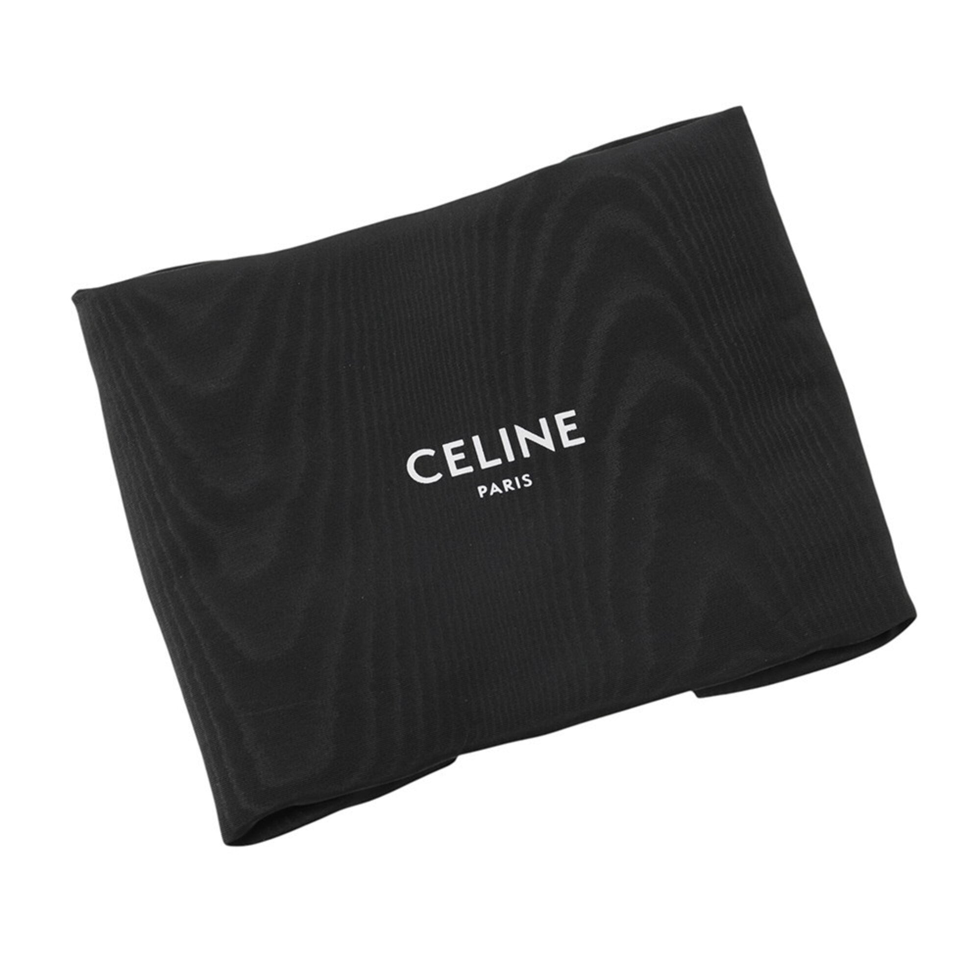 Celine Black Leather Handbag Shoulder Bag (Pre-Owned)