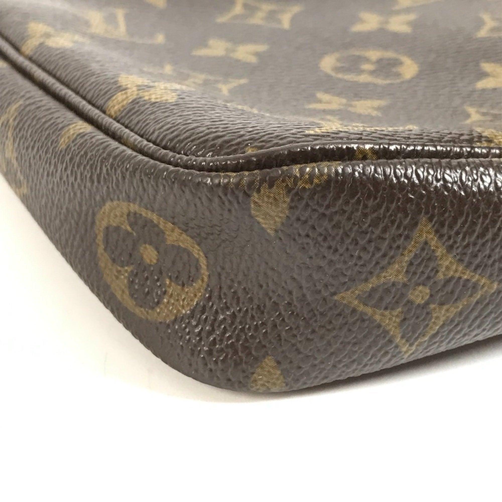 Louis Vuitton Brown Multi-Color Monogram Handbag Pouch Shoulder Bag (Pre-Owned)