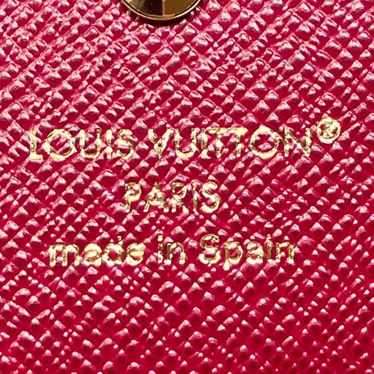 Louis Vuitton Rose Ballerine Coated Canvas Coin Purse/Coin Case (Pre-Owned)