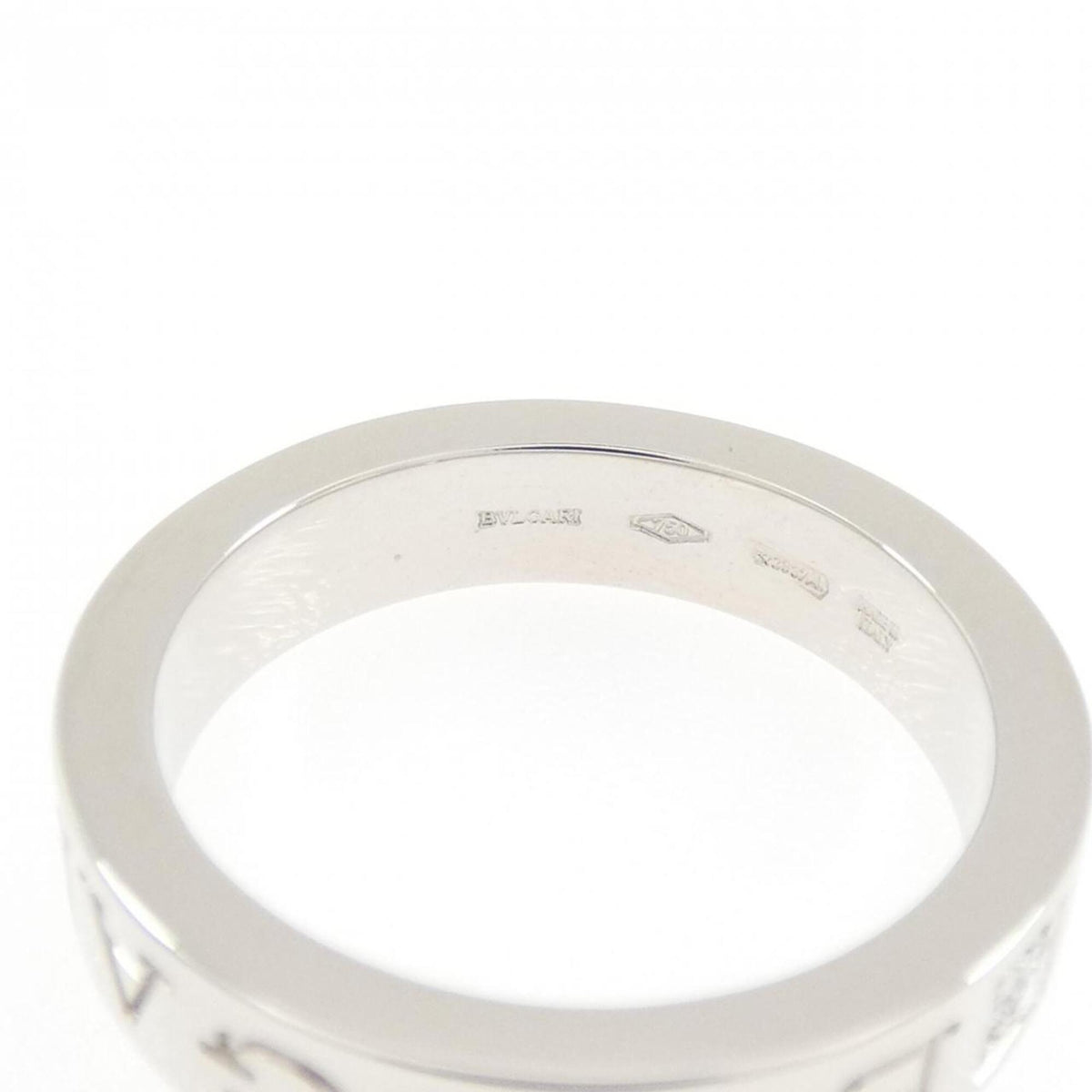 Bvlgari White Gold (18K) Band Ring (Pre-Owned)