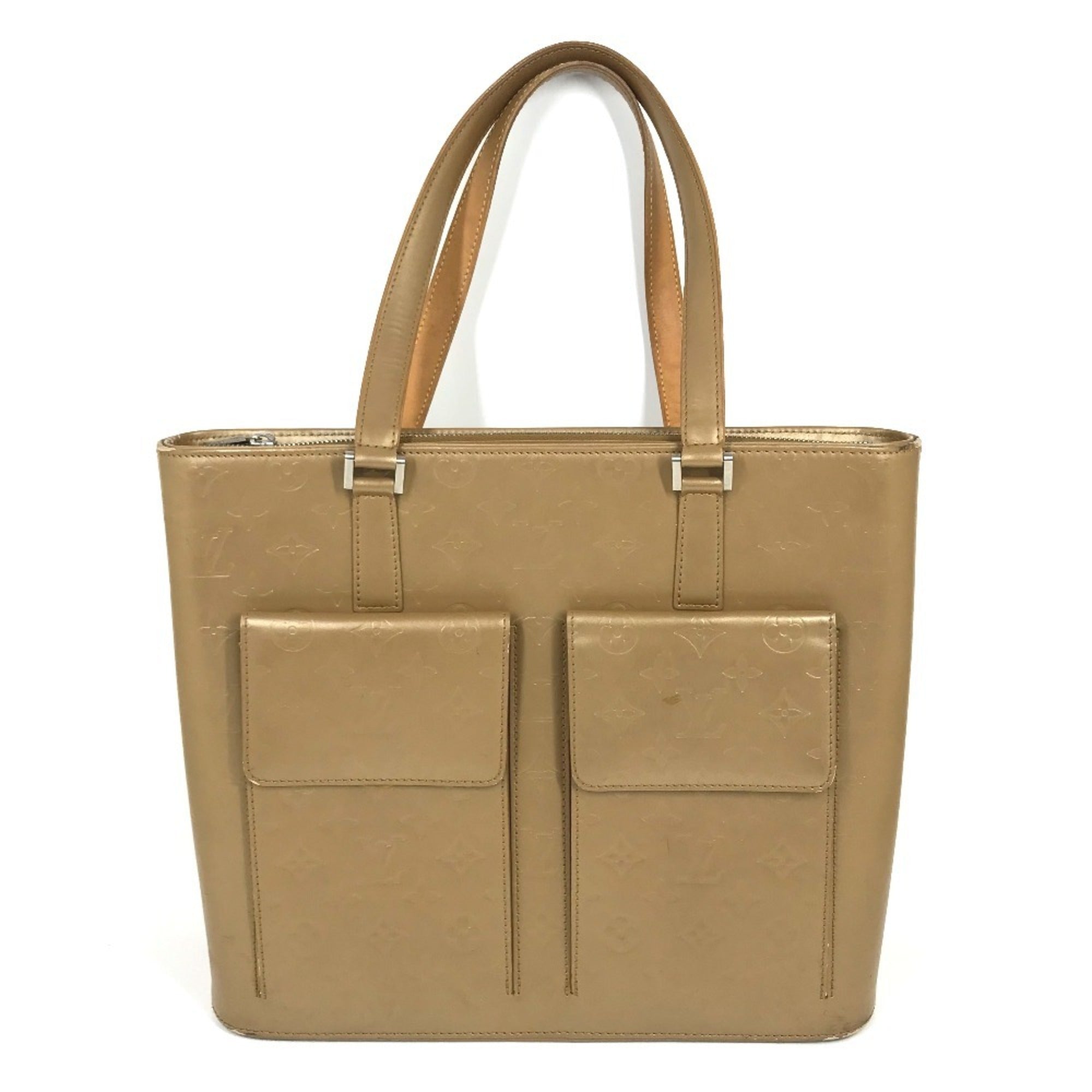 Louis Vuitton Monogram Mat Beige Monogram Mat Tote Bag (Pre-Owned)