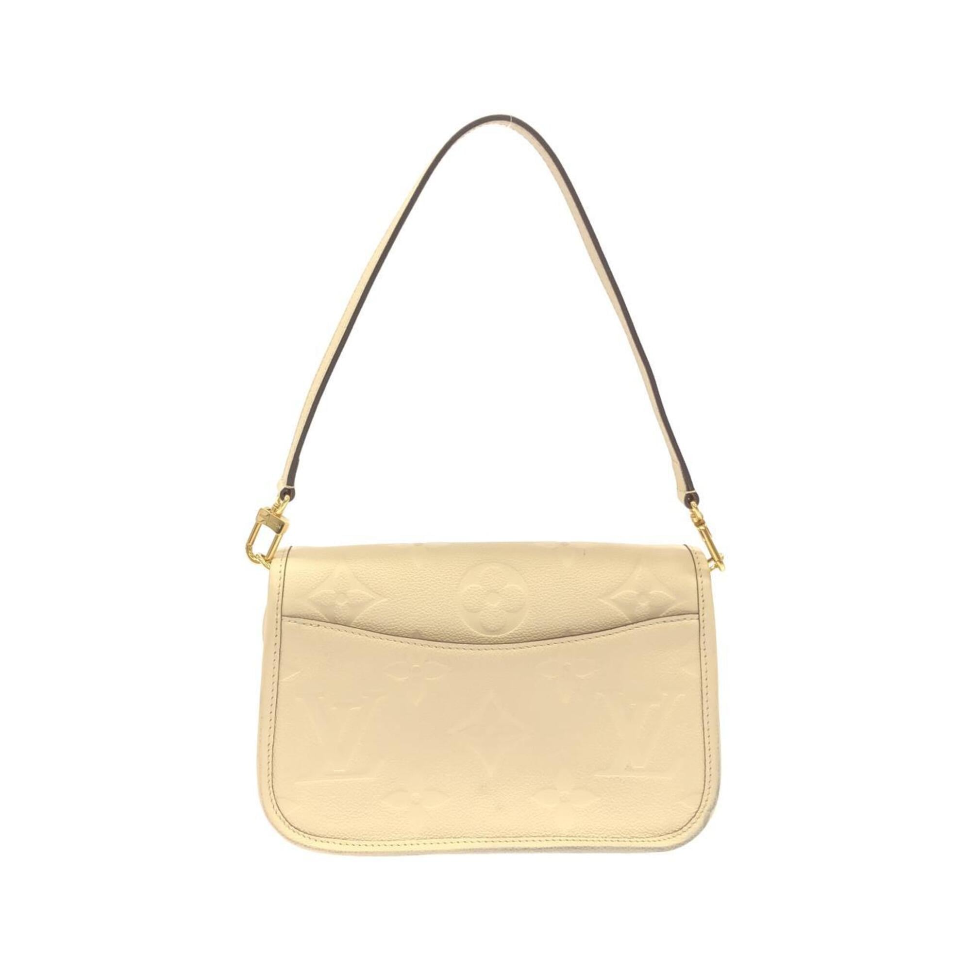 Louis Vuitton Beige Leather Shoulder Bag (Pre-Owned)
