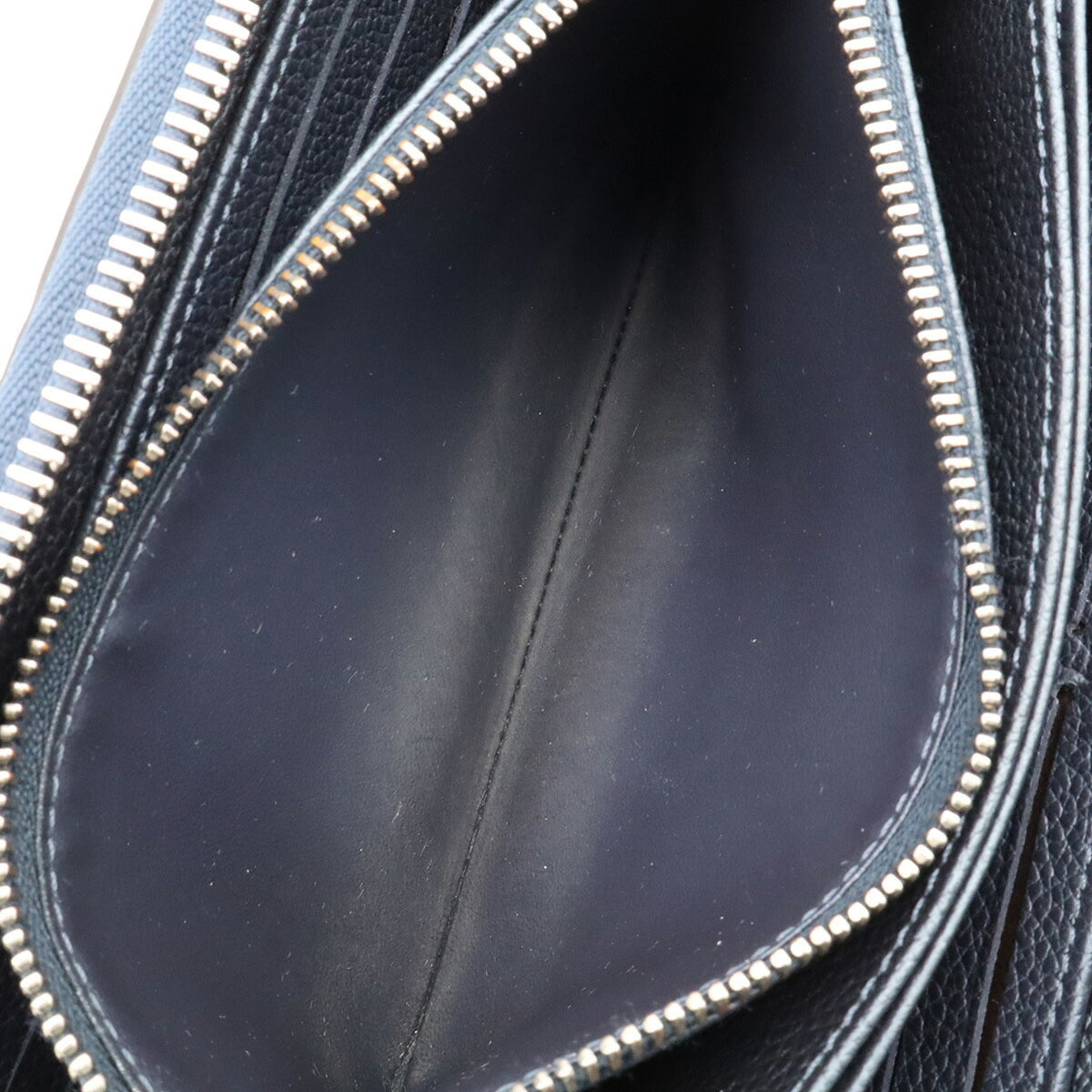Louis Vuitton Black Marine Monogram Empreinte Leather Long Wallet (Bi-Fold) (Pre-Owned)