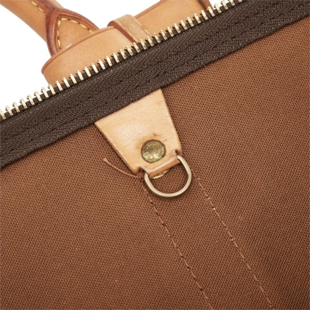 Louis Vuitton Monogram Brown Pvc Leather Boston Bag (Pre-Owned)