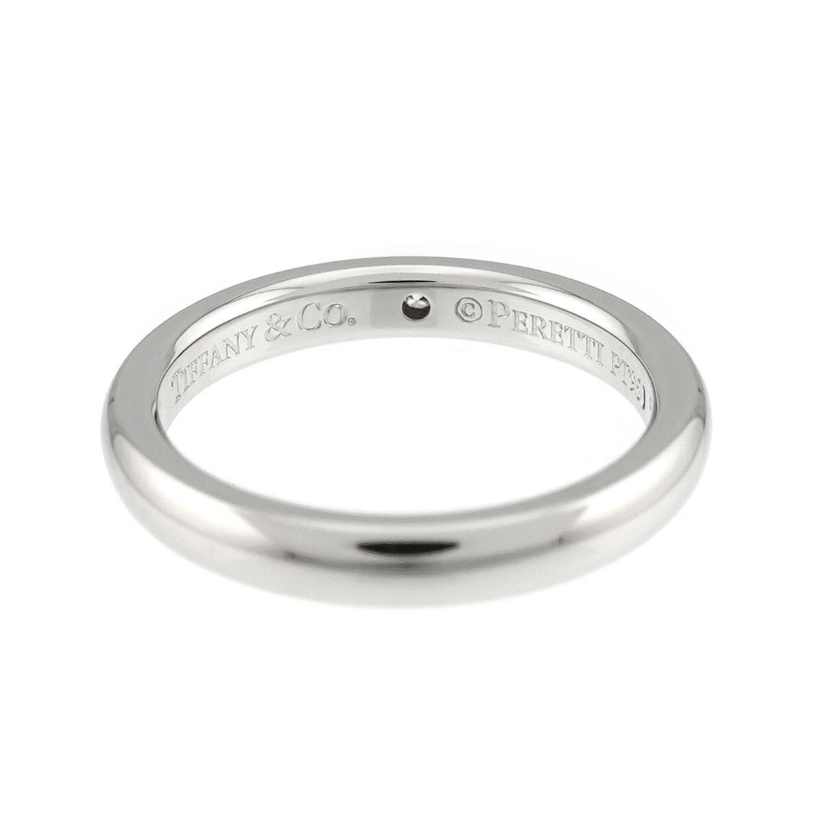 Tiffany Platinum 950 Band Ring (Pre-Owned)