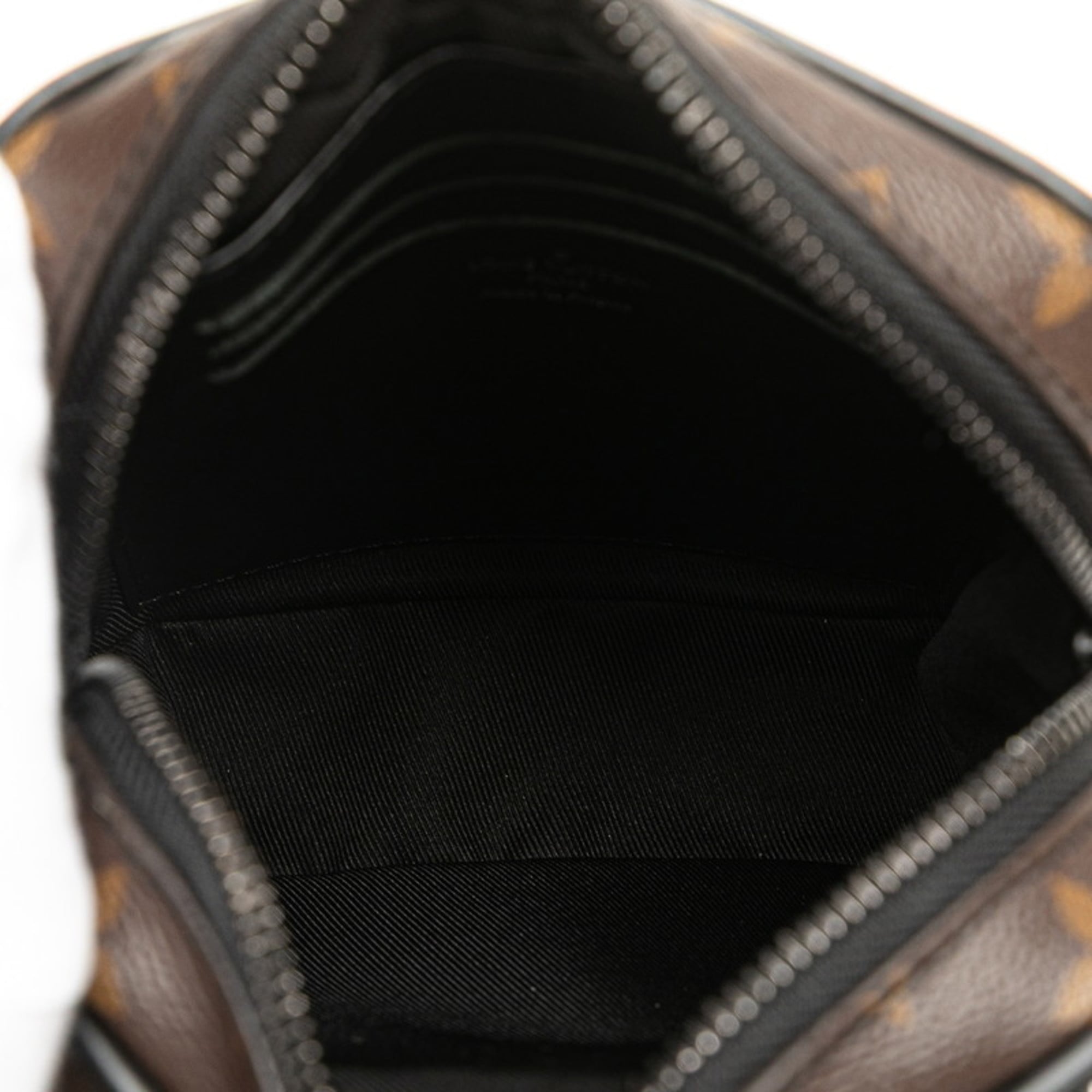 Louis Vuitton Monogram Macassar Black Brown Pvc Leather Shoulder Bag (Pre-Owned)