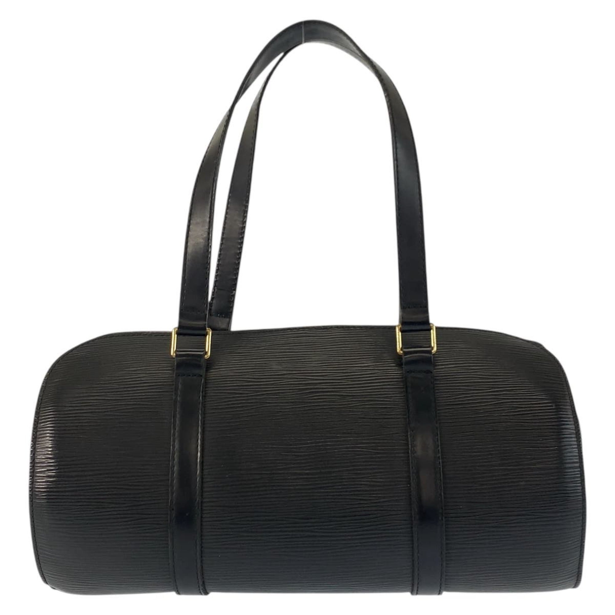 Louis Vuitton Black Epi Leather Handbag Shoulder Bag (Pre-Owned)