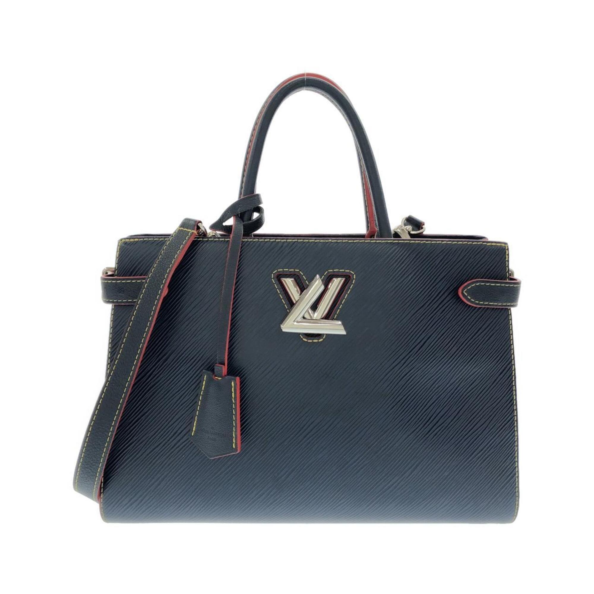 Louis Vuitton Blue Leather Handbag (Pre-Owned)