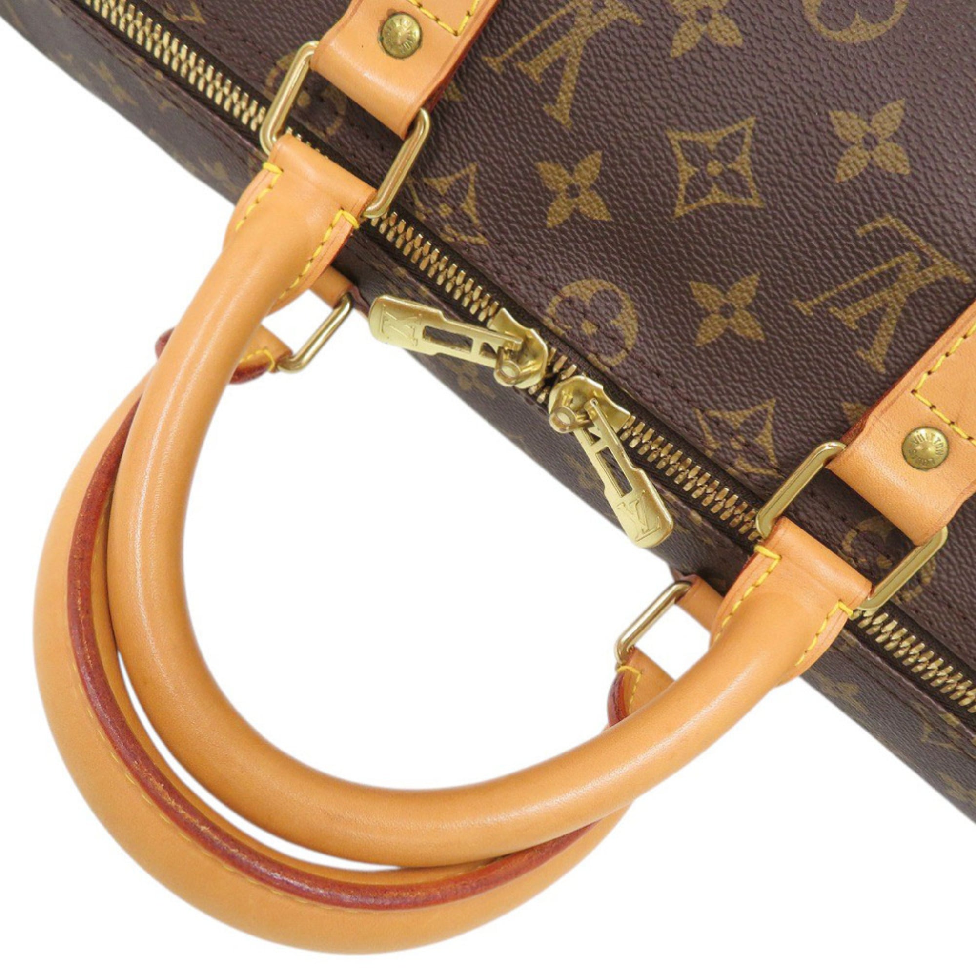 Louis Vuitton Brown Monogram Monogram Boston Bag (Pre-Owned)