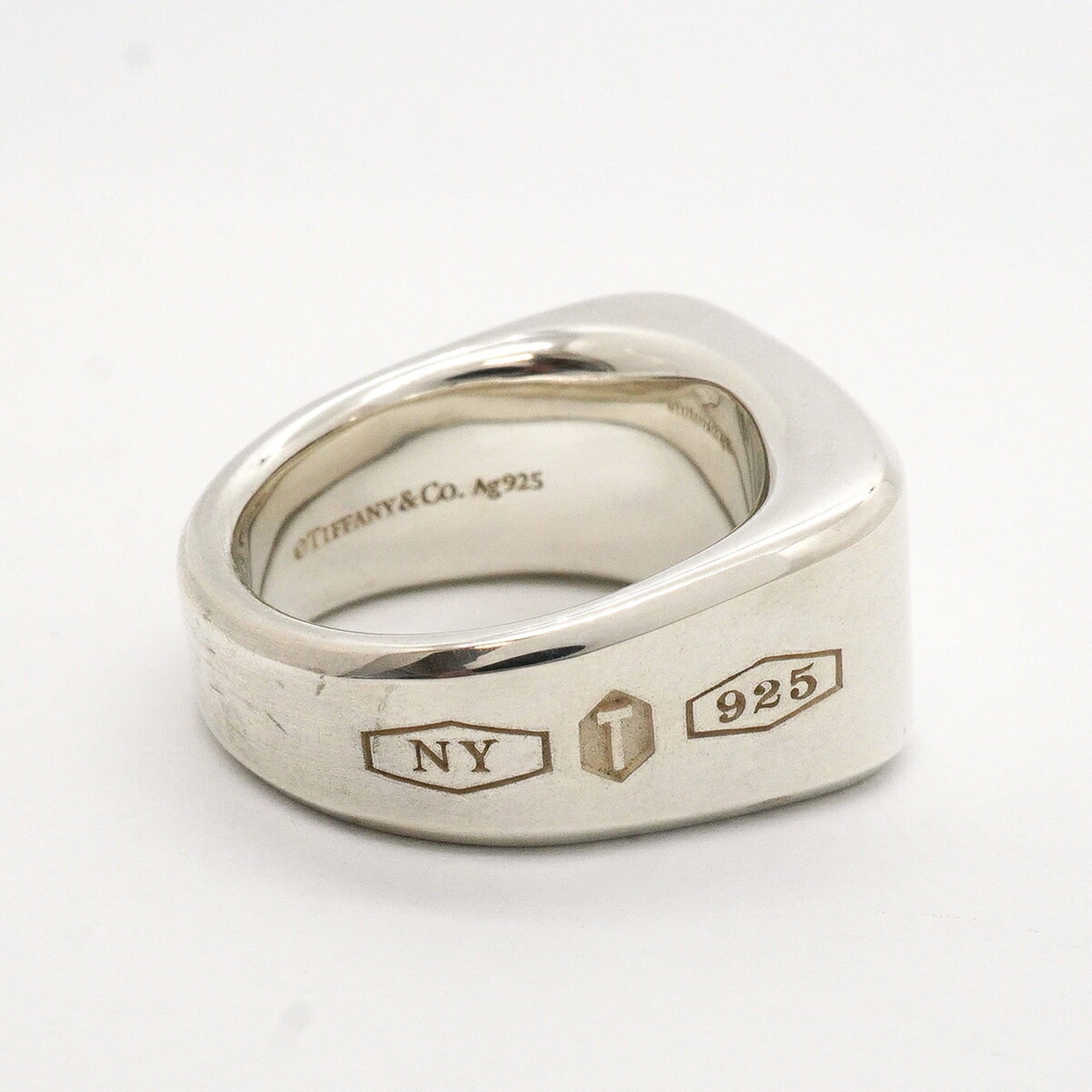 Tiffany Silver 925 Band Ring (Pre-Owned)