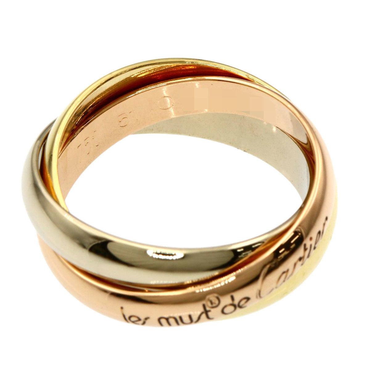 Cartier Yellow Gold (18K) Pink Gold (18K) White Gold (18K) Band Ring (Pre-Owned)