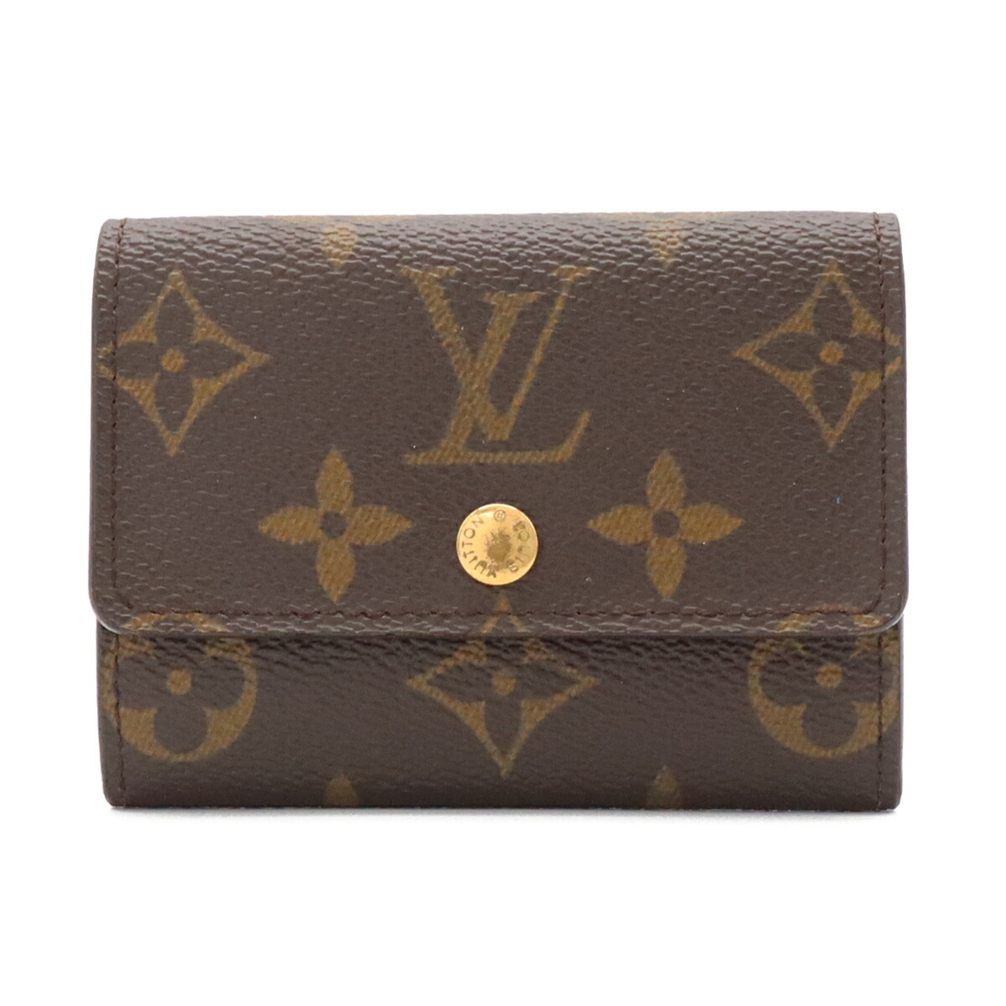 Louis Vuitton Brown Monogram Canvas Coin Purse/Coin Case (Pre-Owned)