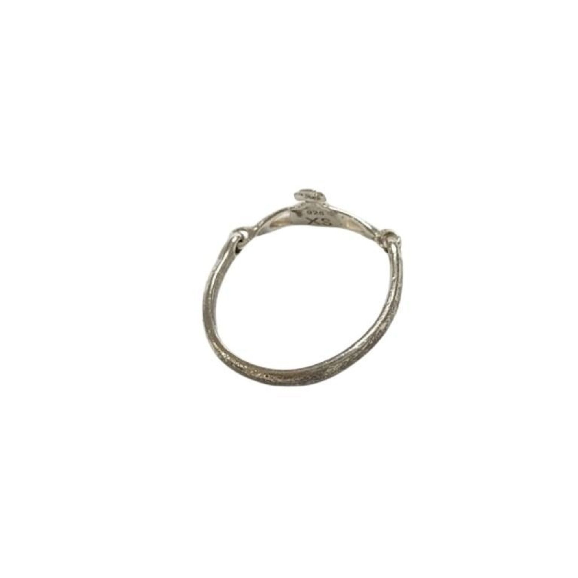 Vivienne Westwood Silver Silver 925 Band Ring (Pre-Owned)