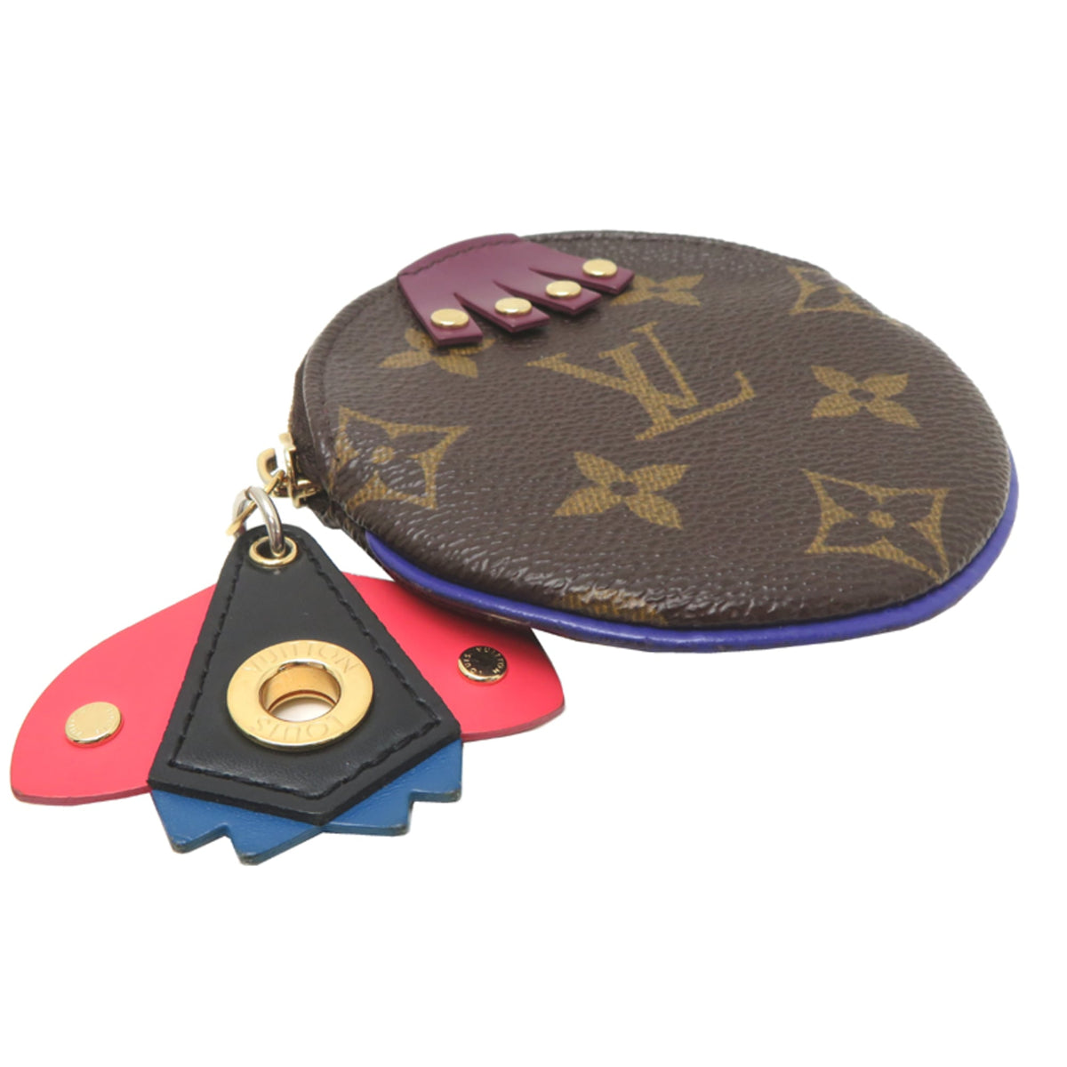 Louis Vuitton Brown Monogram Coin Purse/Coin Case (Pre-Owned)