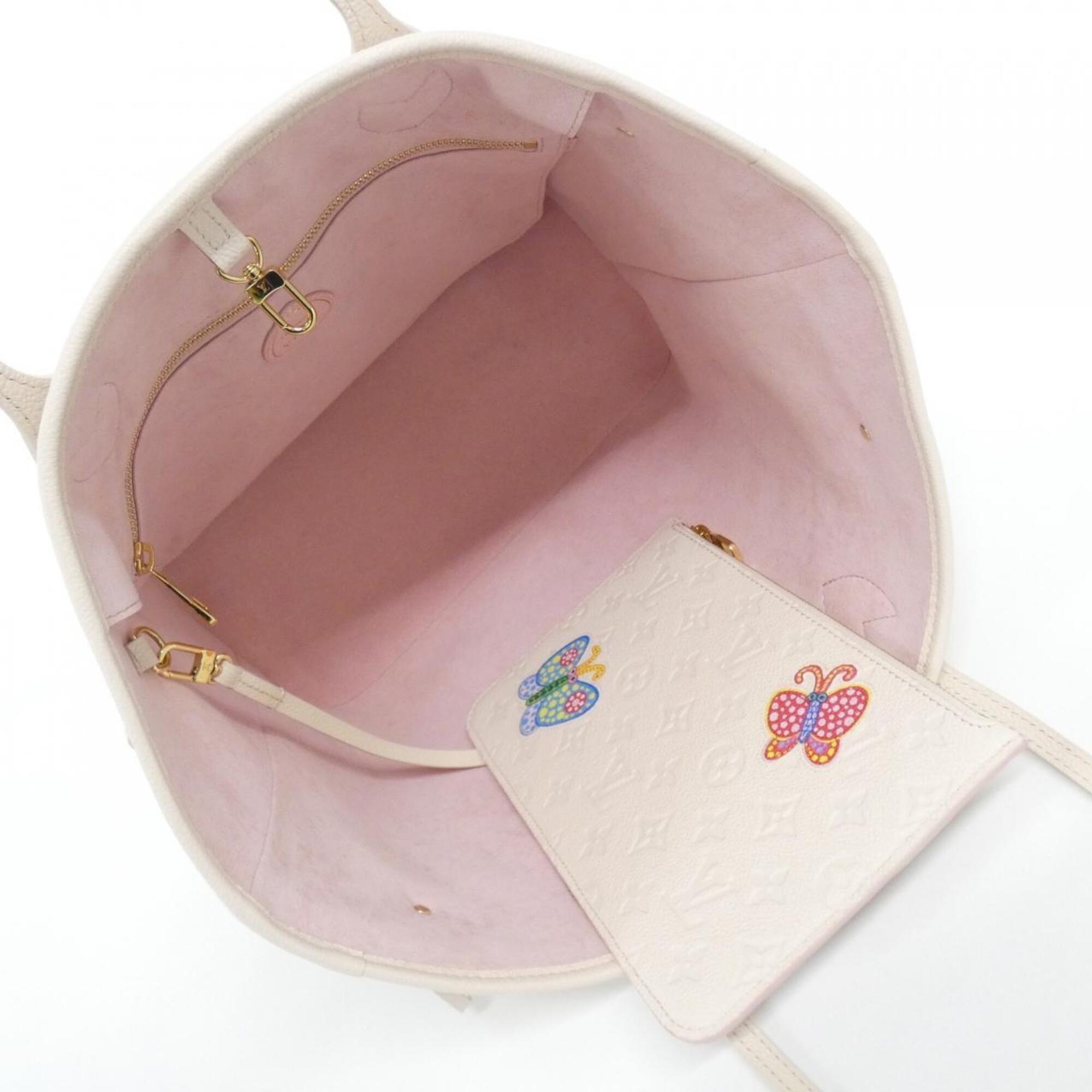 Louis Vuitton Beige Leather Handbag (Pre-Owned)