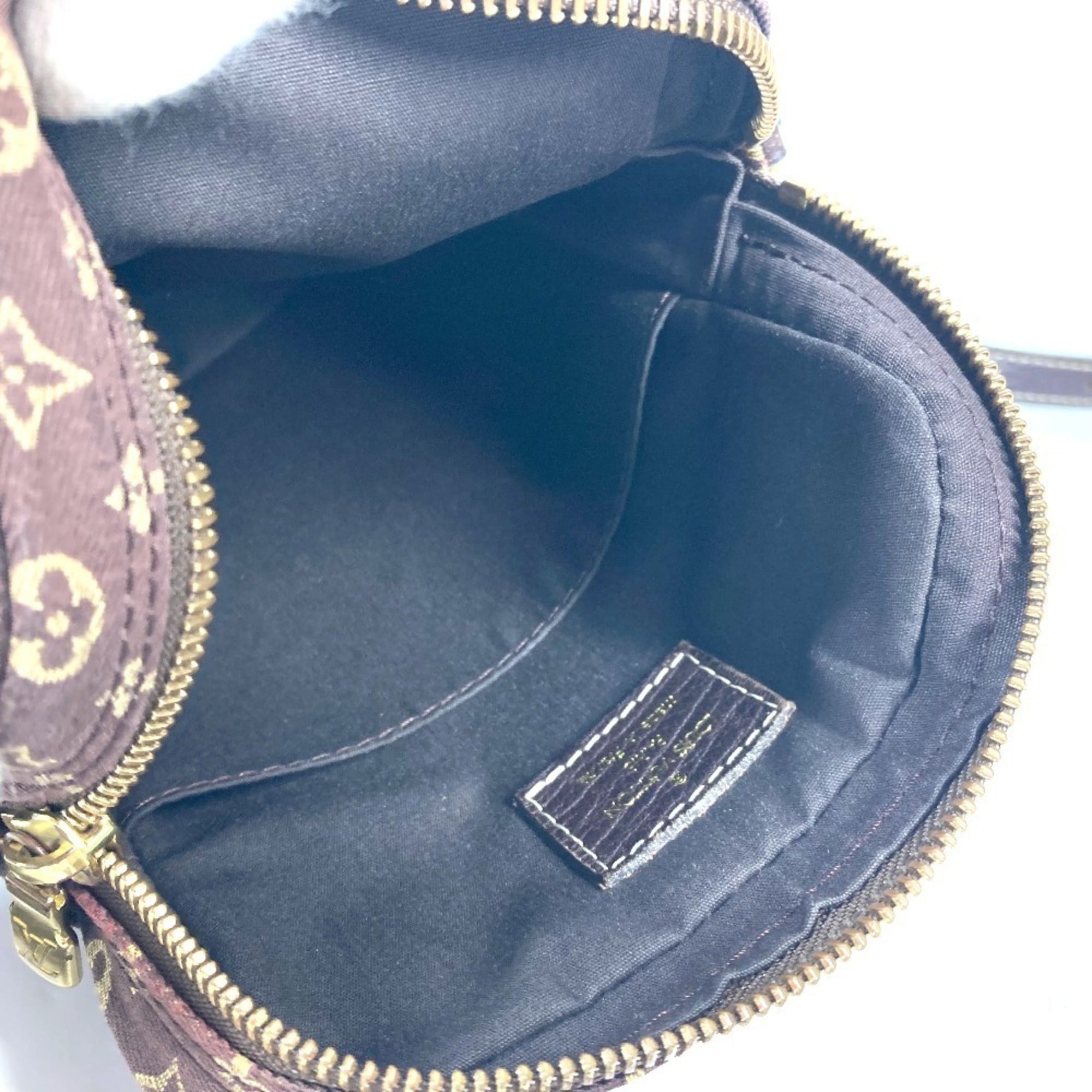 Louis Vuitton Monogram Mini Lin Brown Monogram Mini Lin Pochette Shoulder Bag (Pre-Owned)