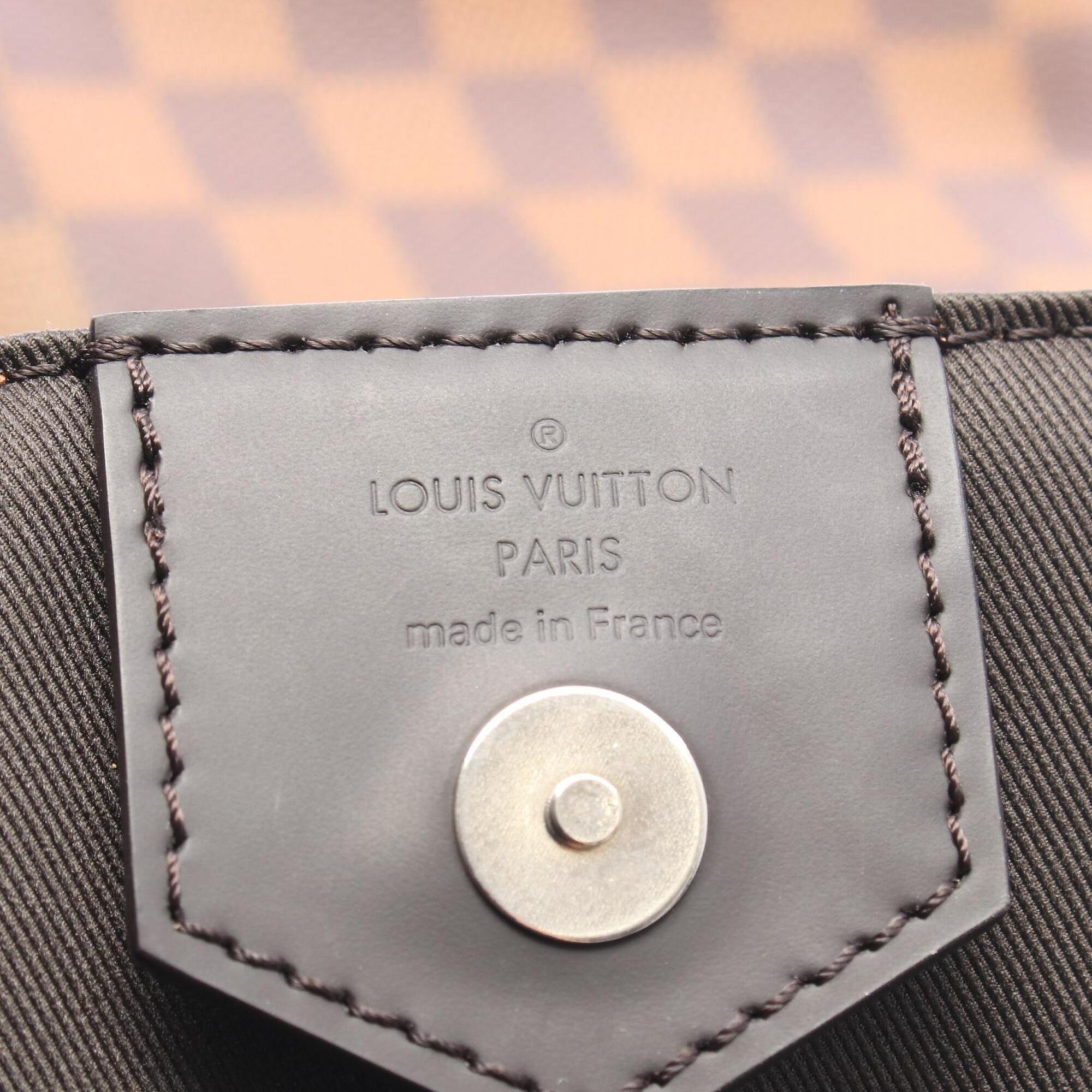 Louis Vuitton Brown Multi-Color Coated Canvas Rayon Handbag Tote Bag (Pre-Owned)