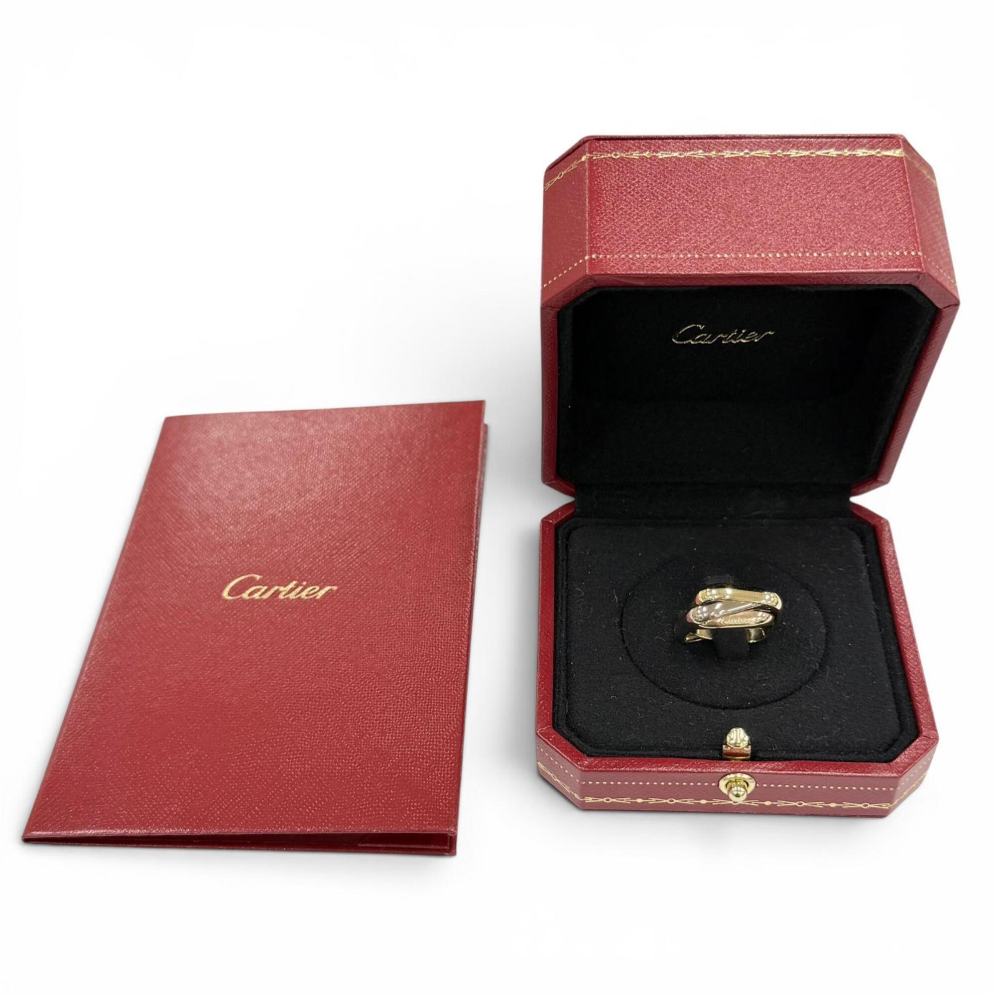 Cartier Pink Gold White Gold Yellow Gold Yellow Gold (18K) Pink Gold (18K) White Gold (18K) Band Ring (Pre-Owned)