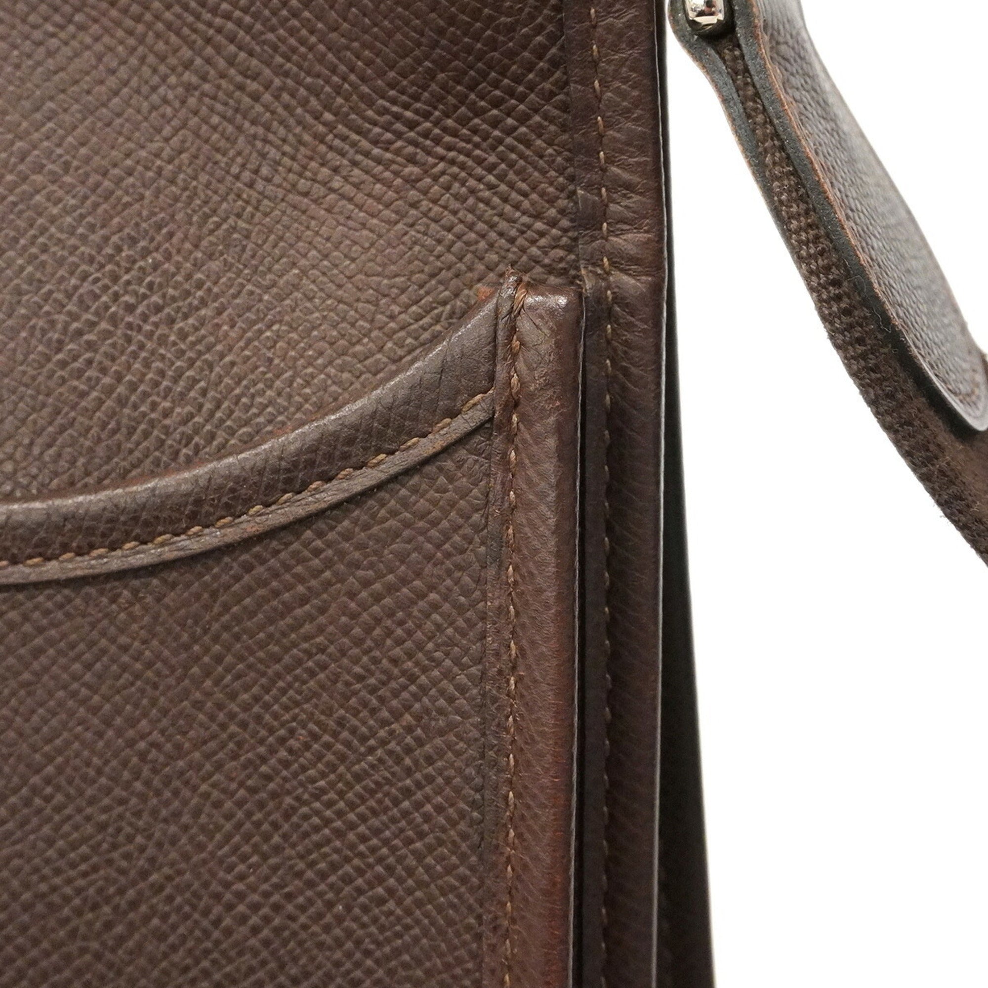 Hermes Havane Epsom Leather Leather Shoulder Bag (Pre-Owned)