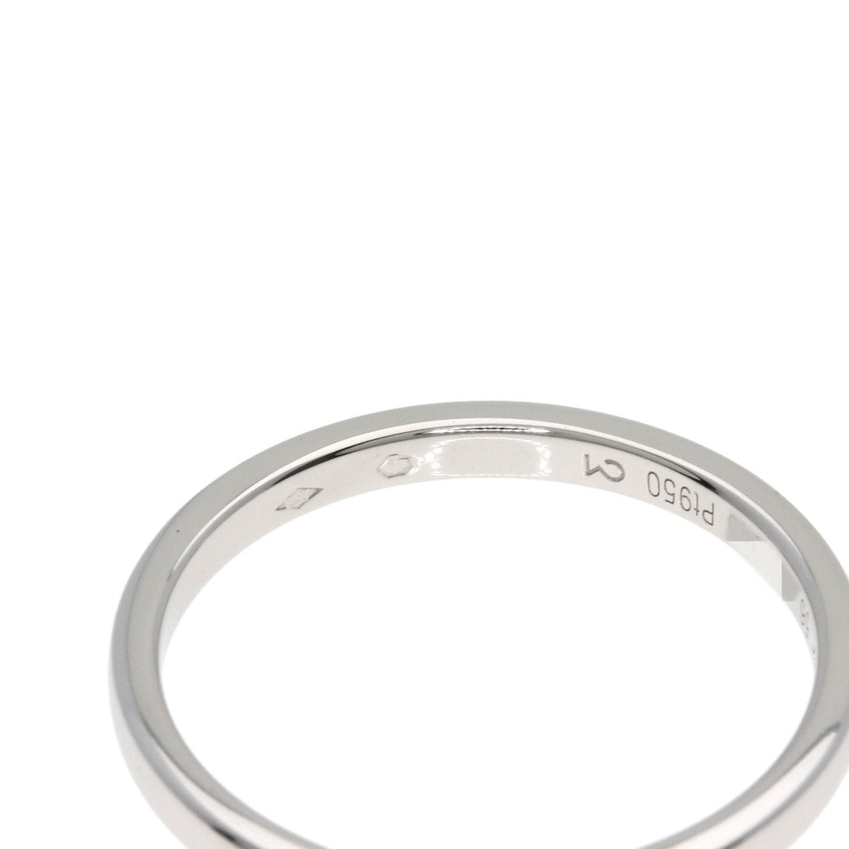 Cartier Platinum 950 Band Ring (Pre-Owned)