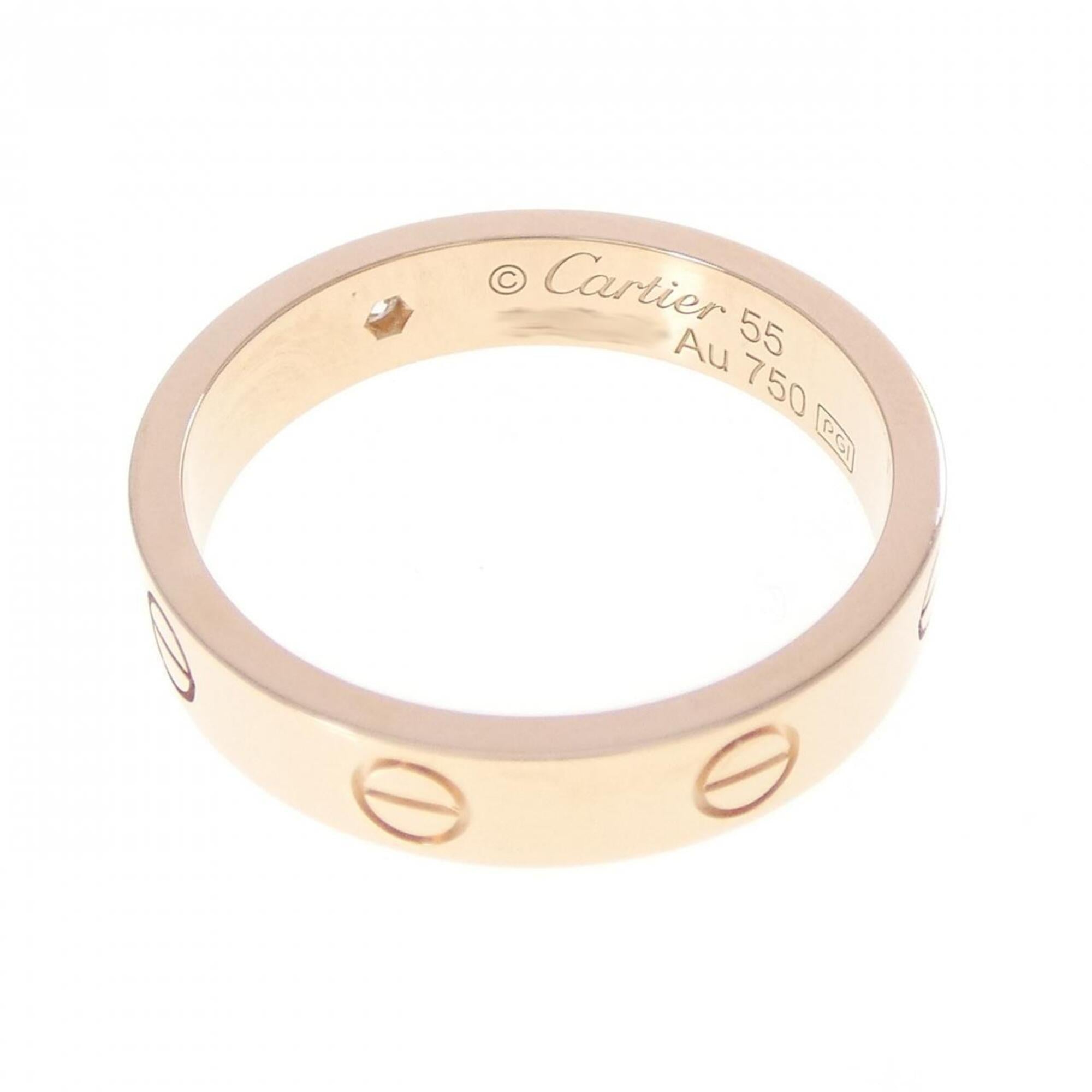 Cartier Pink Gold (18K) Band Ring (Pre-Owned)