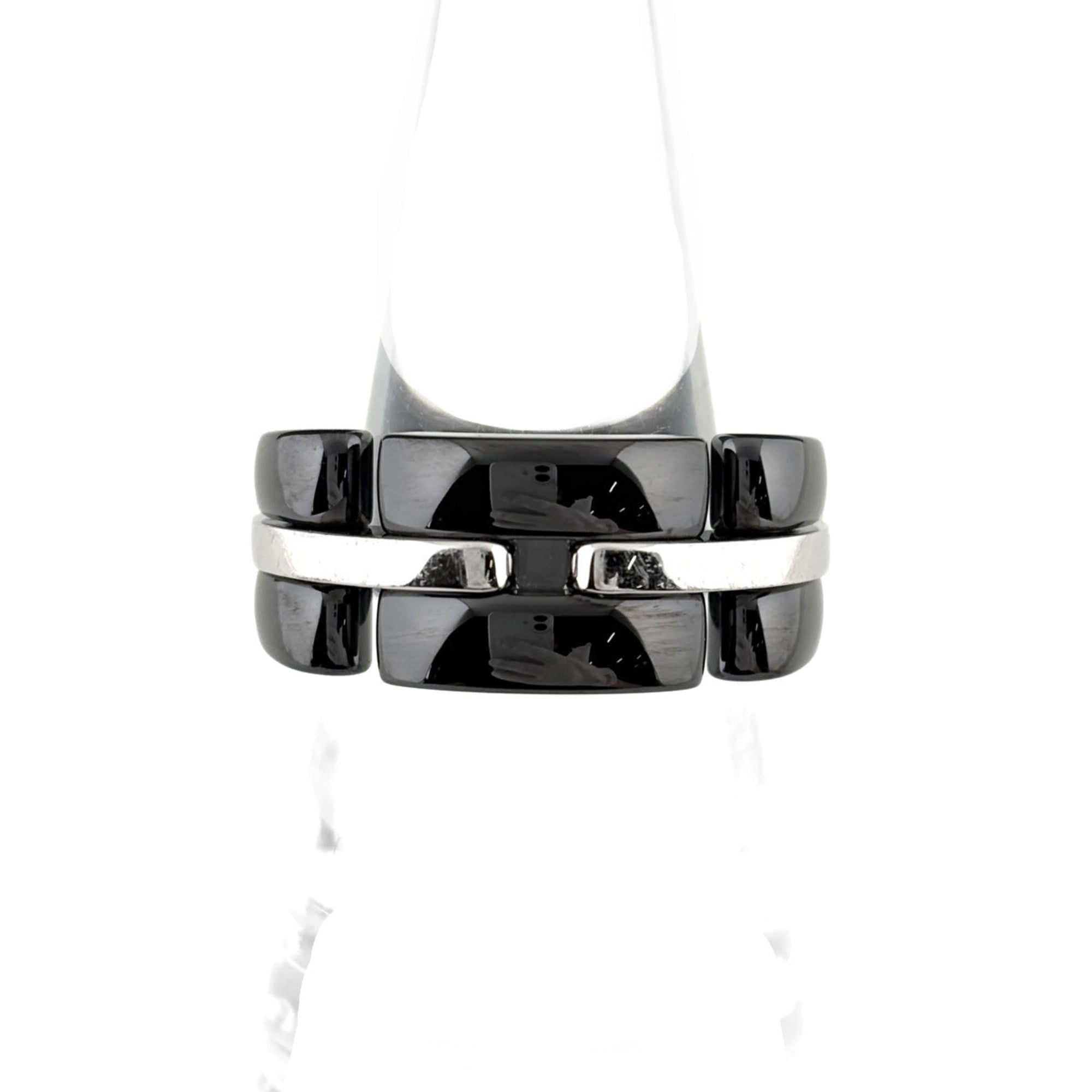 Chanel Ceramic Band Ring (Pre-Owned)
