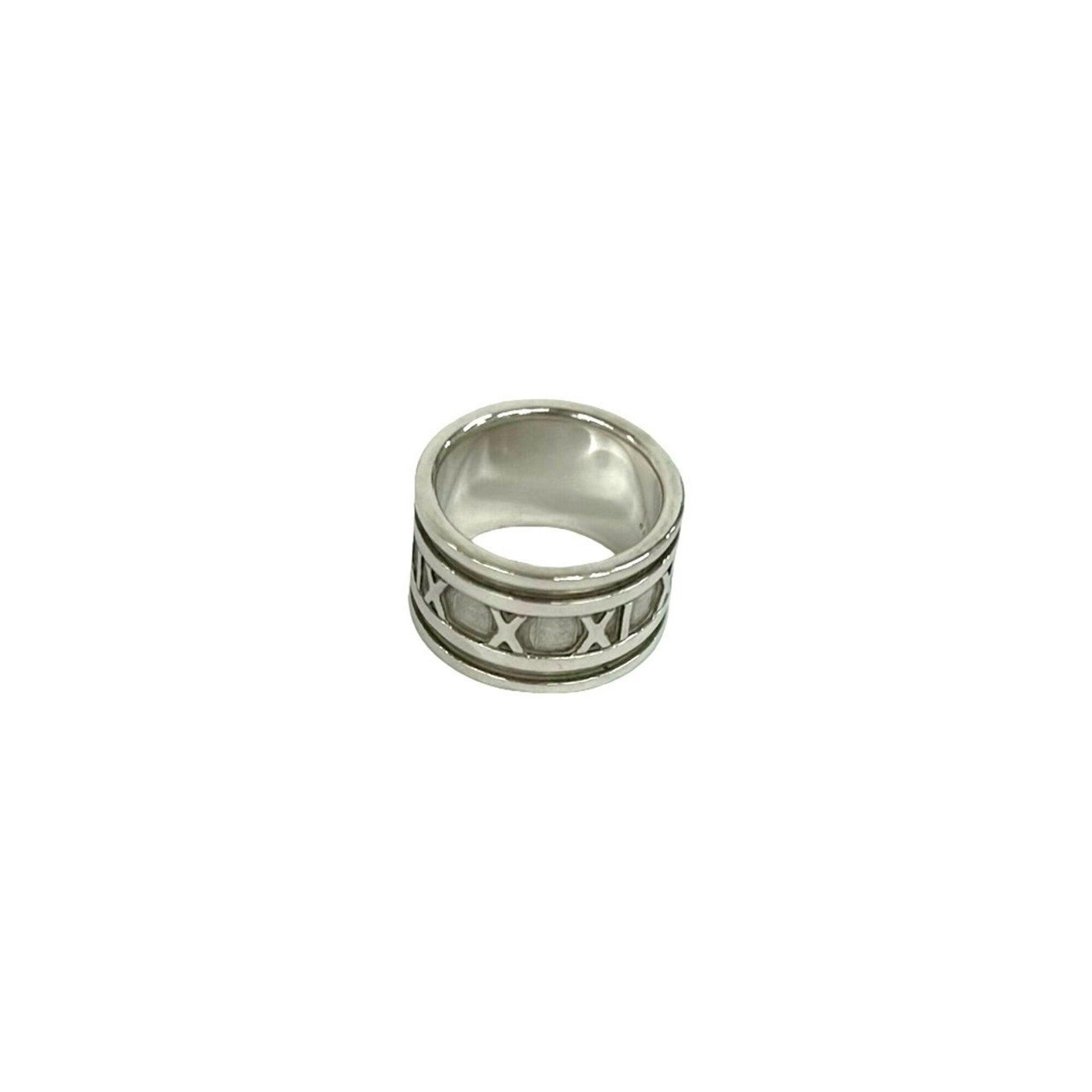 Tiffany Silver Silver 925 Band Ring (Pre-Owned)