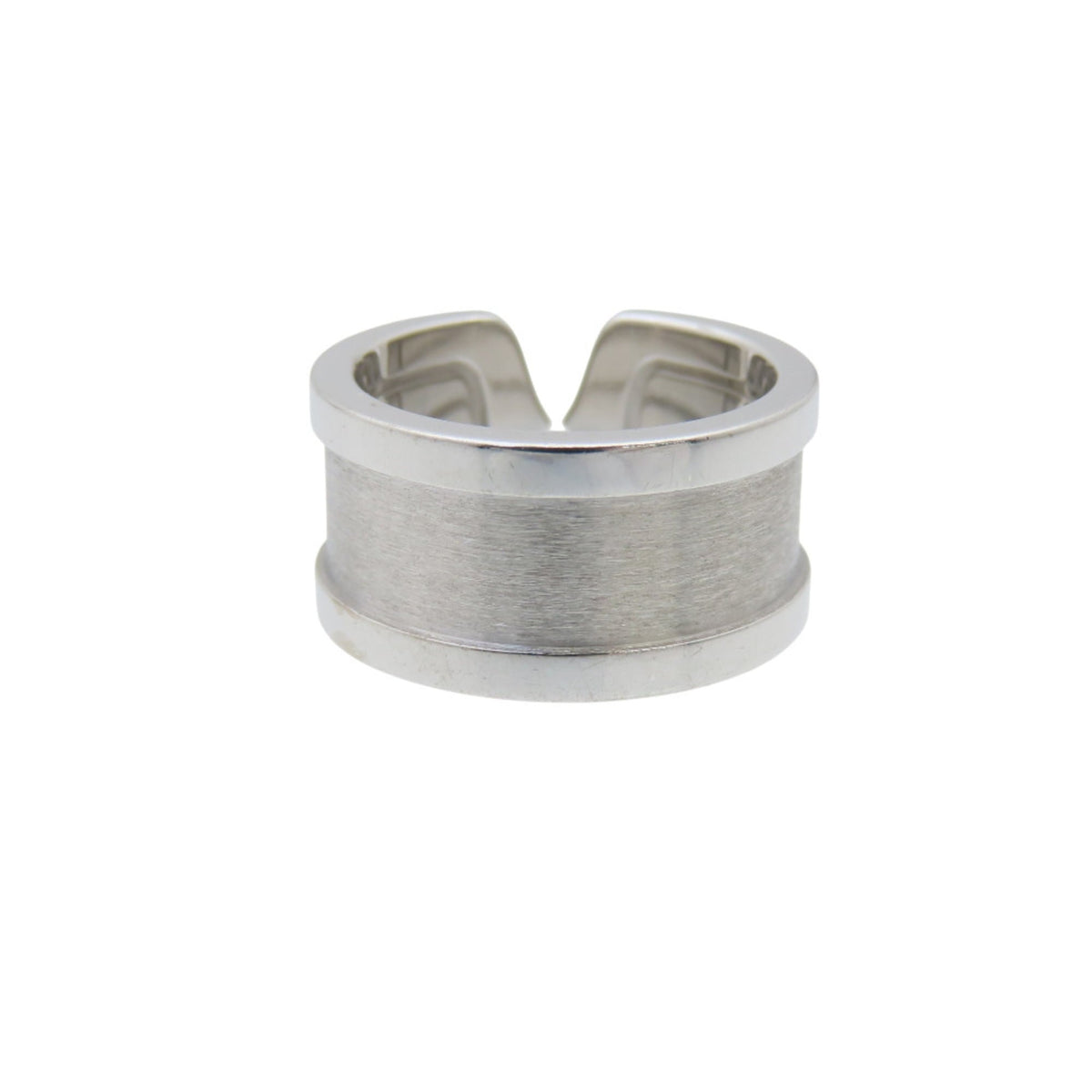 Cartier White Gold White Gold (18K) Band Ring (Pre-Owned)
