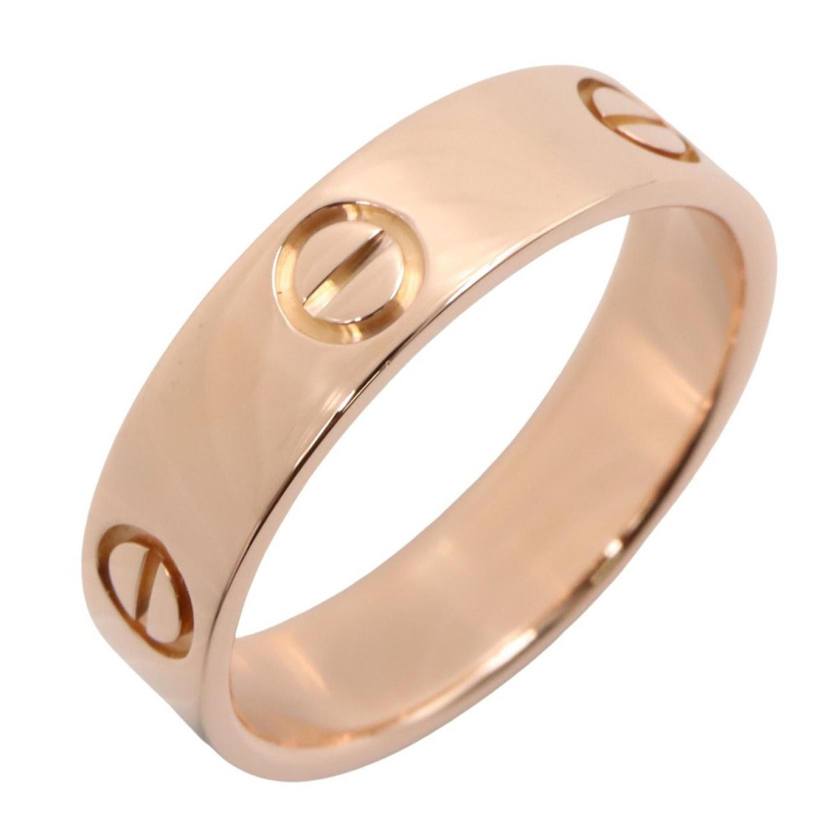 Cartier Gold Pink Gold (18K) Band Ring (Pre-Owned)