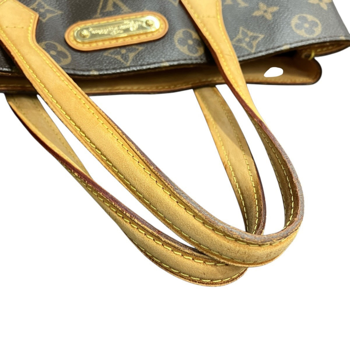Louis Vuitton Brown Monogram Canvas Handbag (Pre-Owned)
