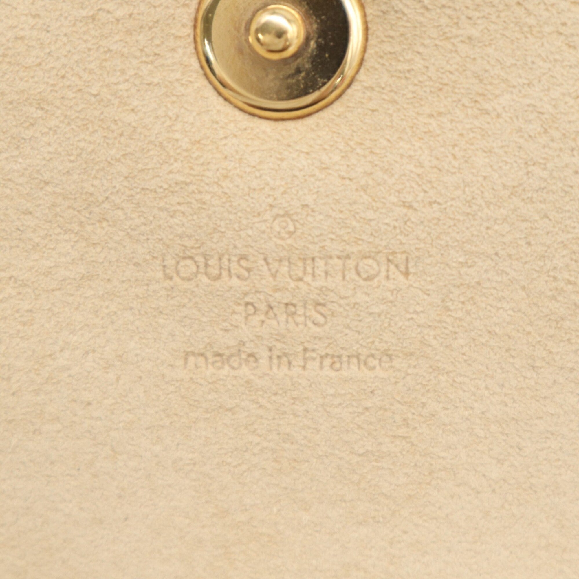 Louis Vuitton Beige Brown Coated Canvas Leather Pochette Shoulder Bag (Pre-Owned)