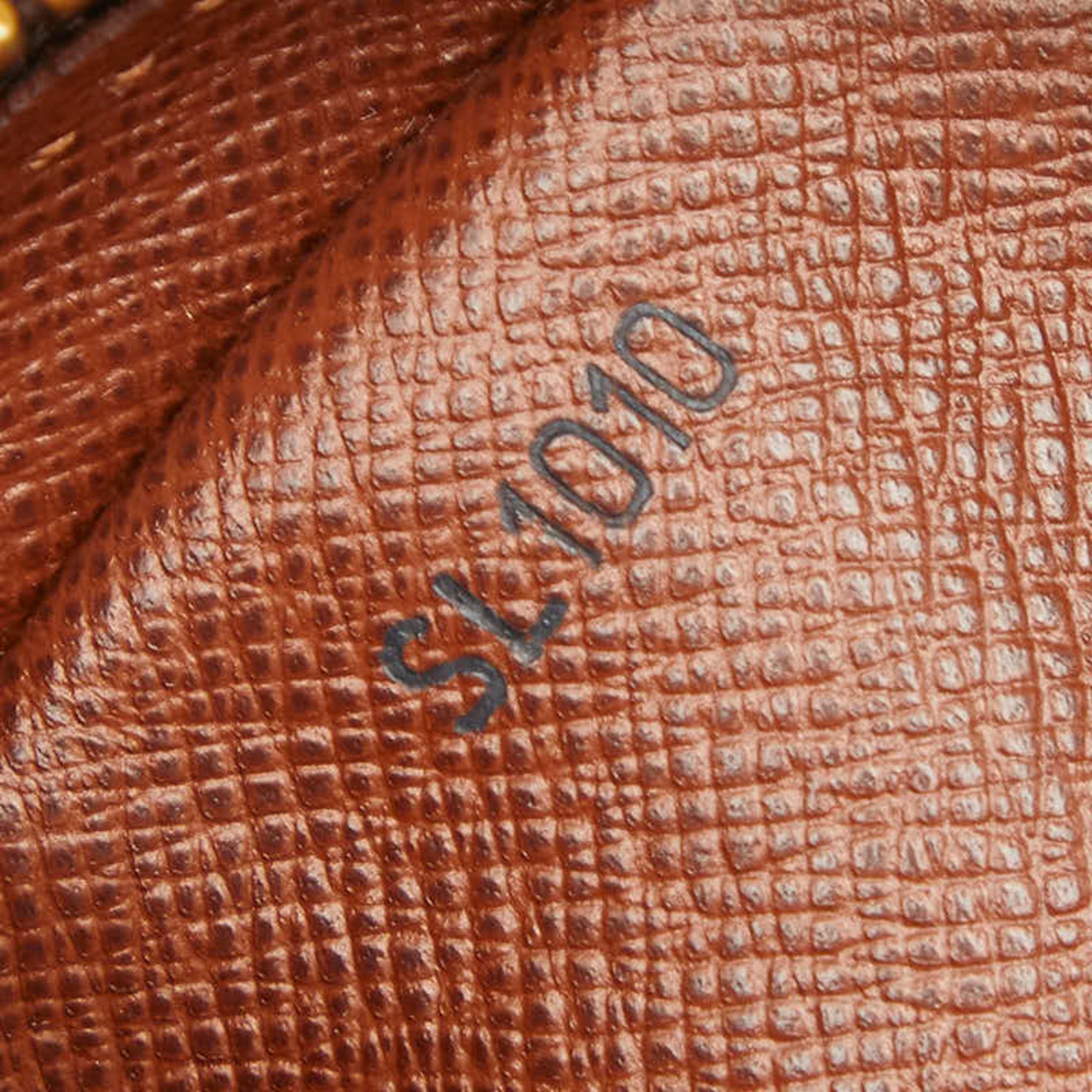 Louis Vuitton Brown Pvc Leather Shoulder Bag (Pre-Owned)