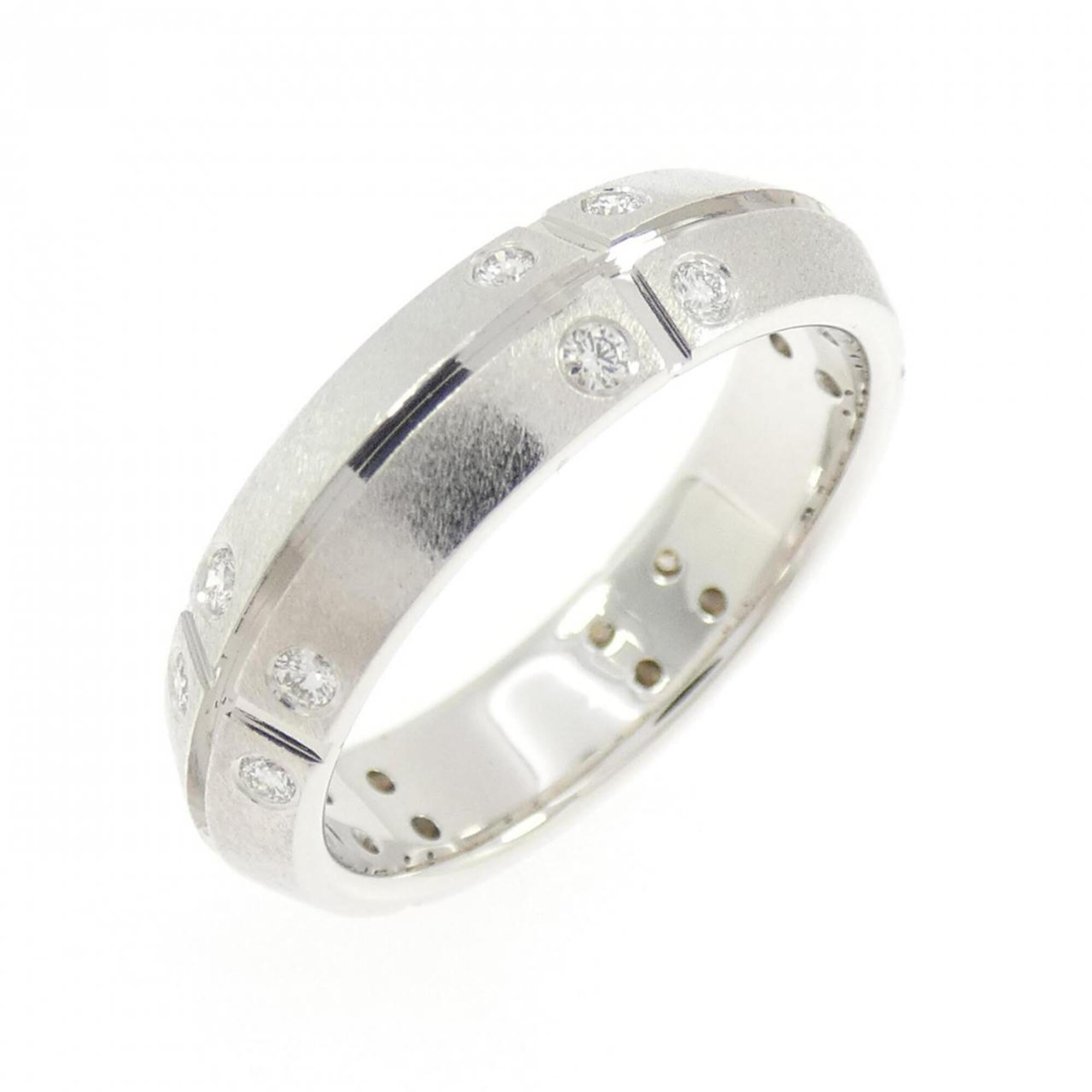 Tiffany White Gold (18K) Band Ring (Pre-Owned)