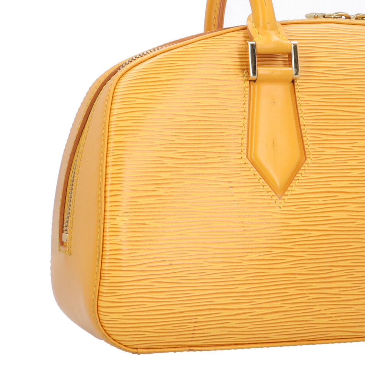 Louis Vuitton Epi Yellow Epi Leather Handbag (Pre-Owned)