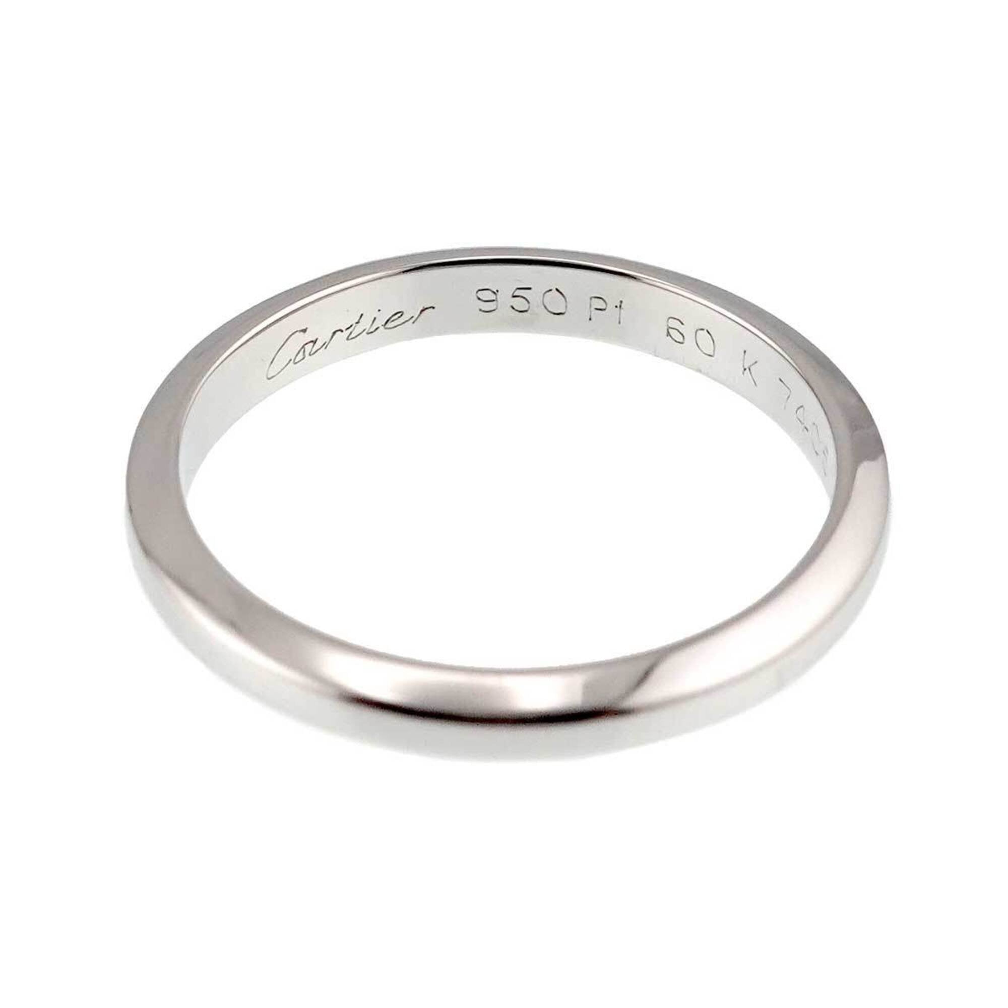 Cartier Platinum 950 Band Ring (Pre-Owned)