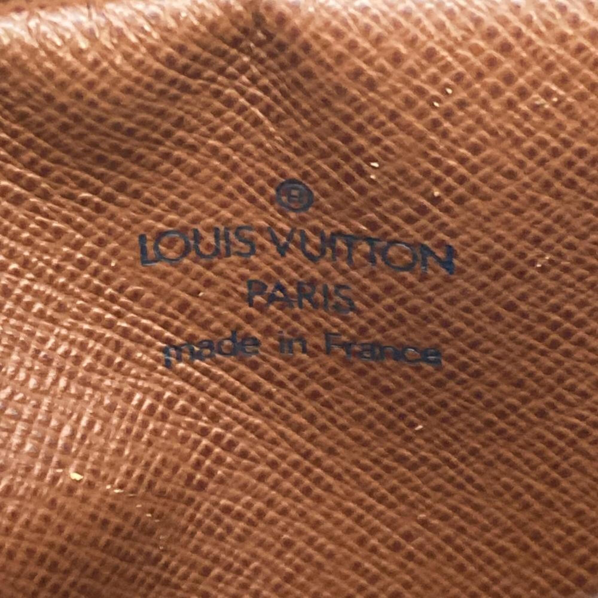 Louis Vuitton Brown Monogram Canvas Shoulder Bag (Pre-Owned)