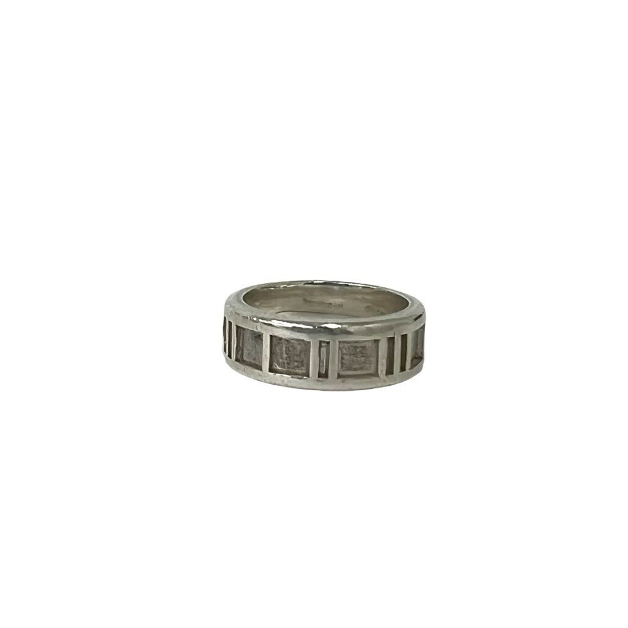 Tiffany Silver Silver 925 Band Ring (Pre-Owned)