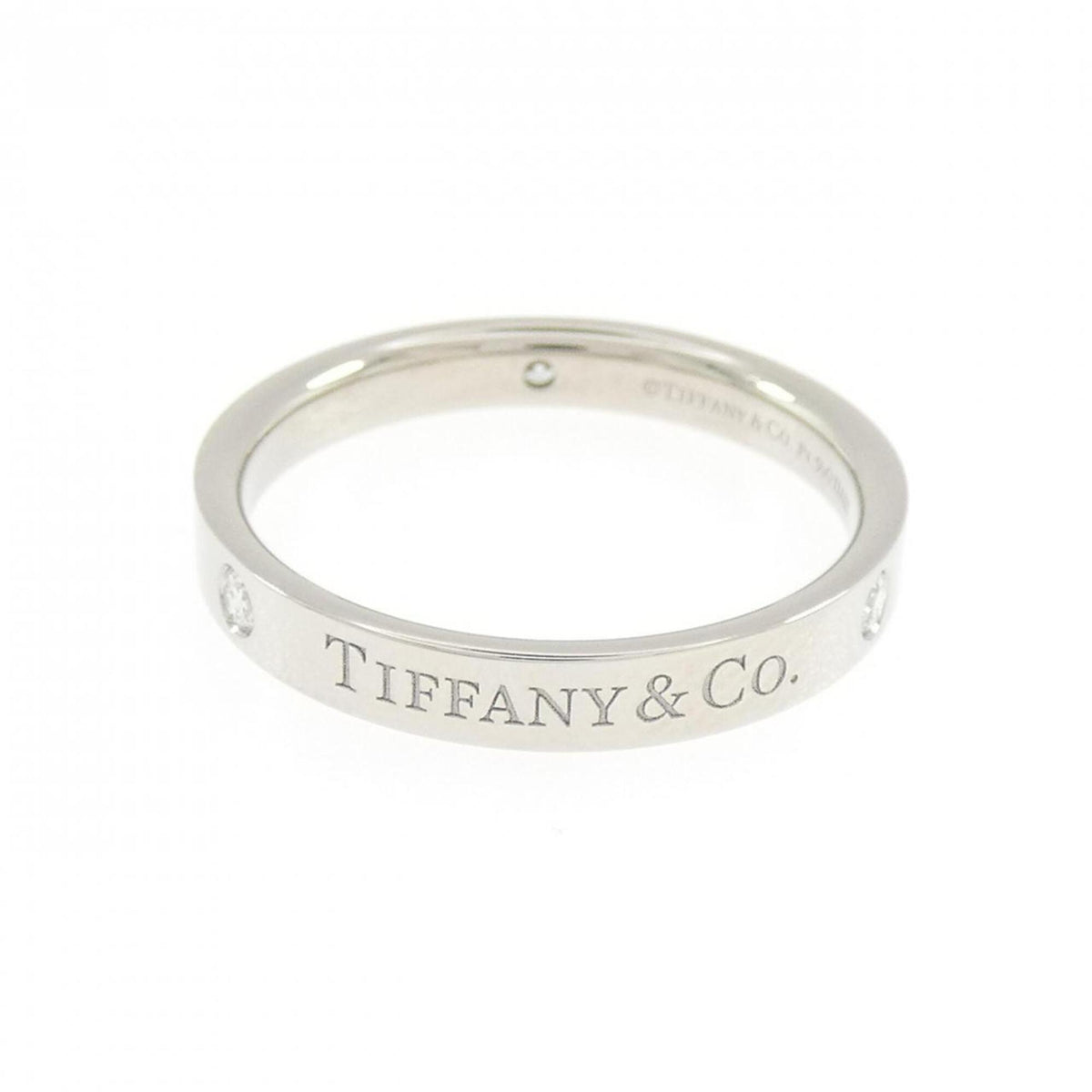 Tiffany Platinum 950 Band Ring (Pre-Owned)