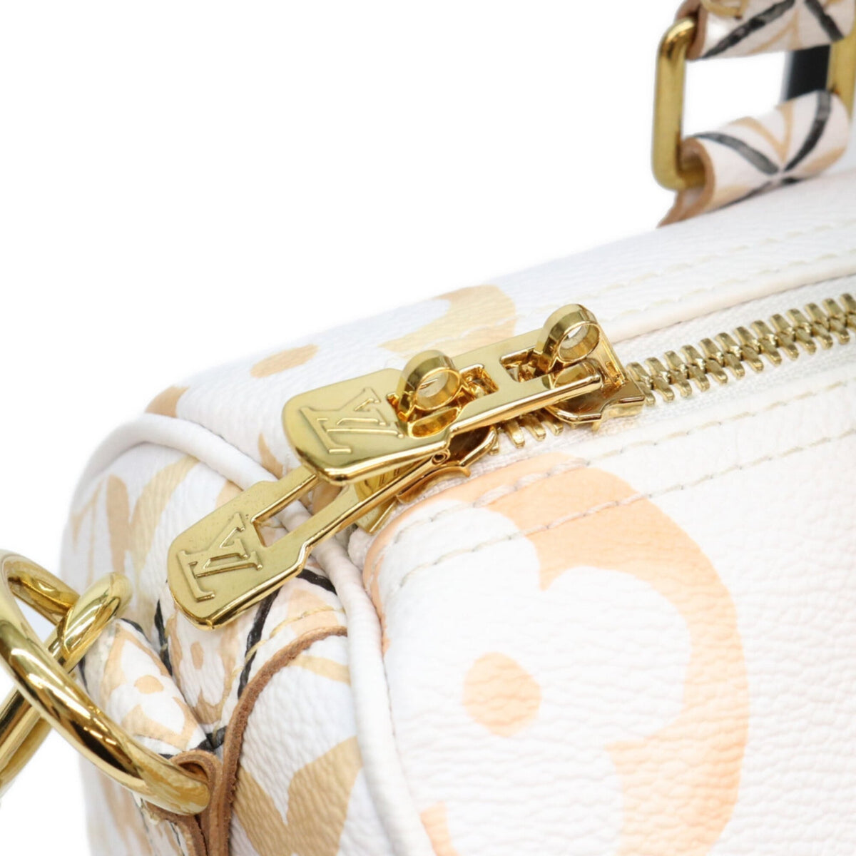 Louis Vuitton Beige Monogram Boston Bag (Pre-Owned)
