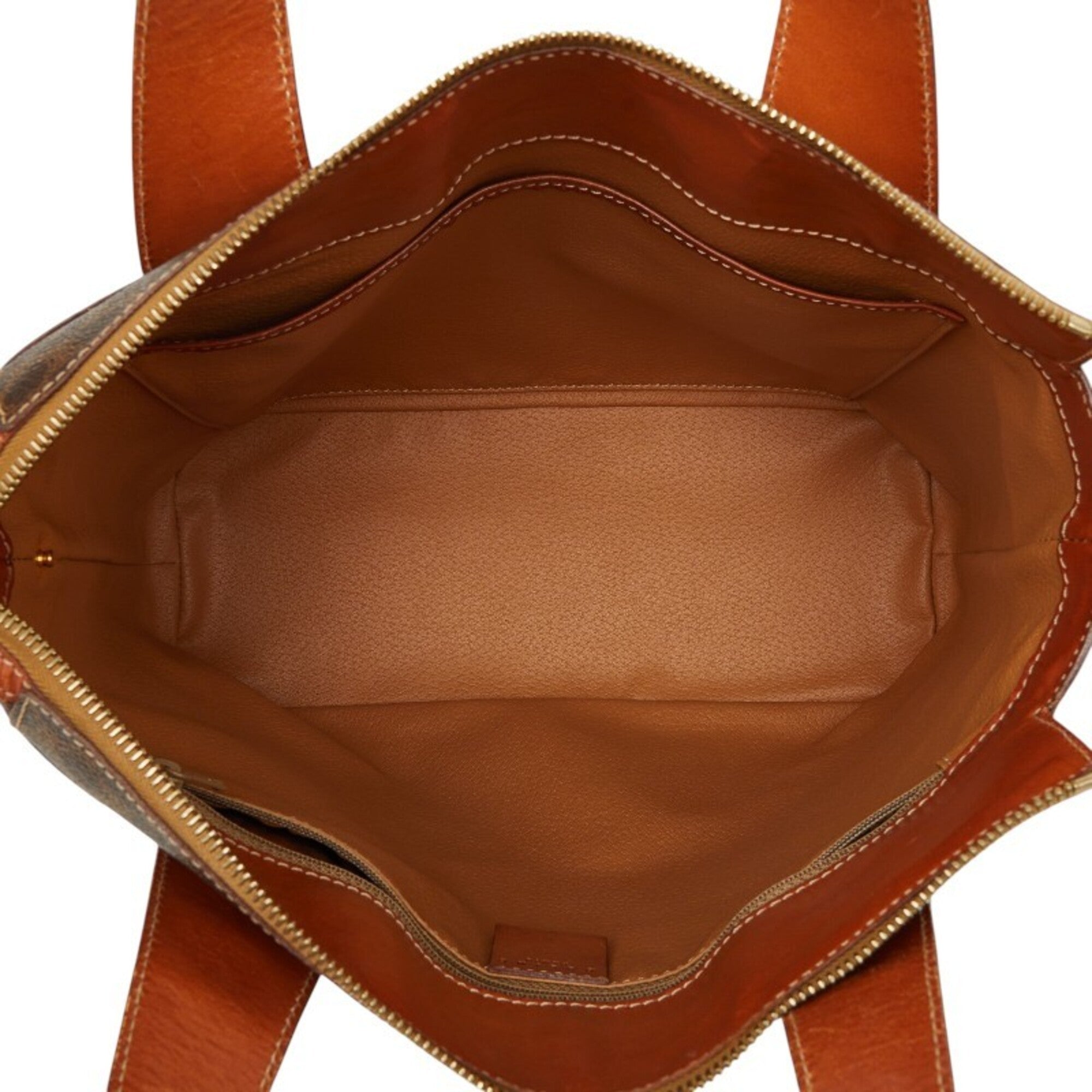 Celine Brown Pvc Leather Handbag (Pre-Owned)
