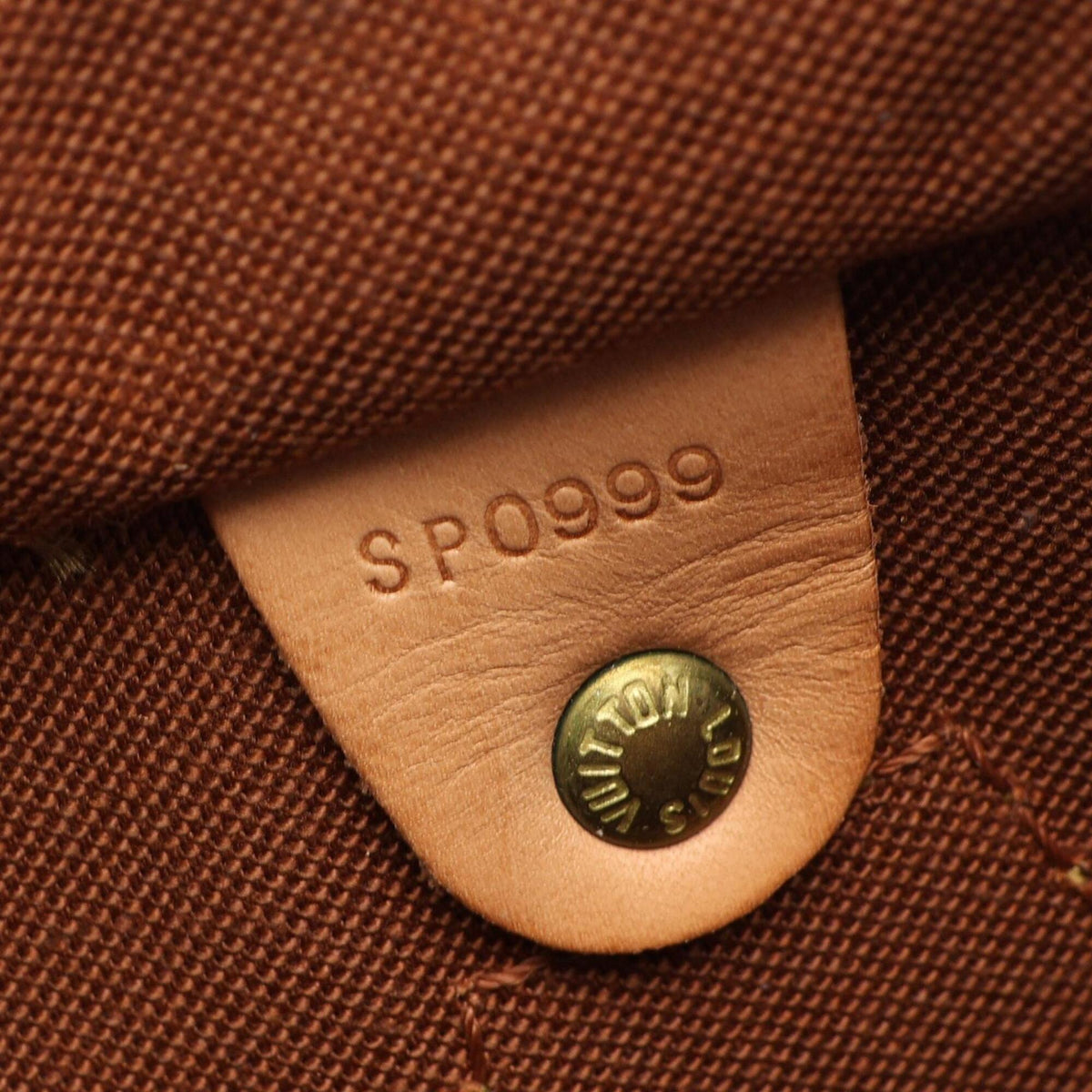 Louis Vuitton Brown Coated Canvas Leather Monogram Handbag (Pre-Owned)