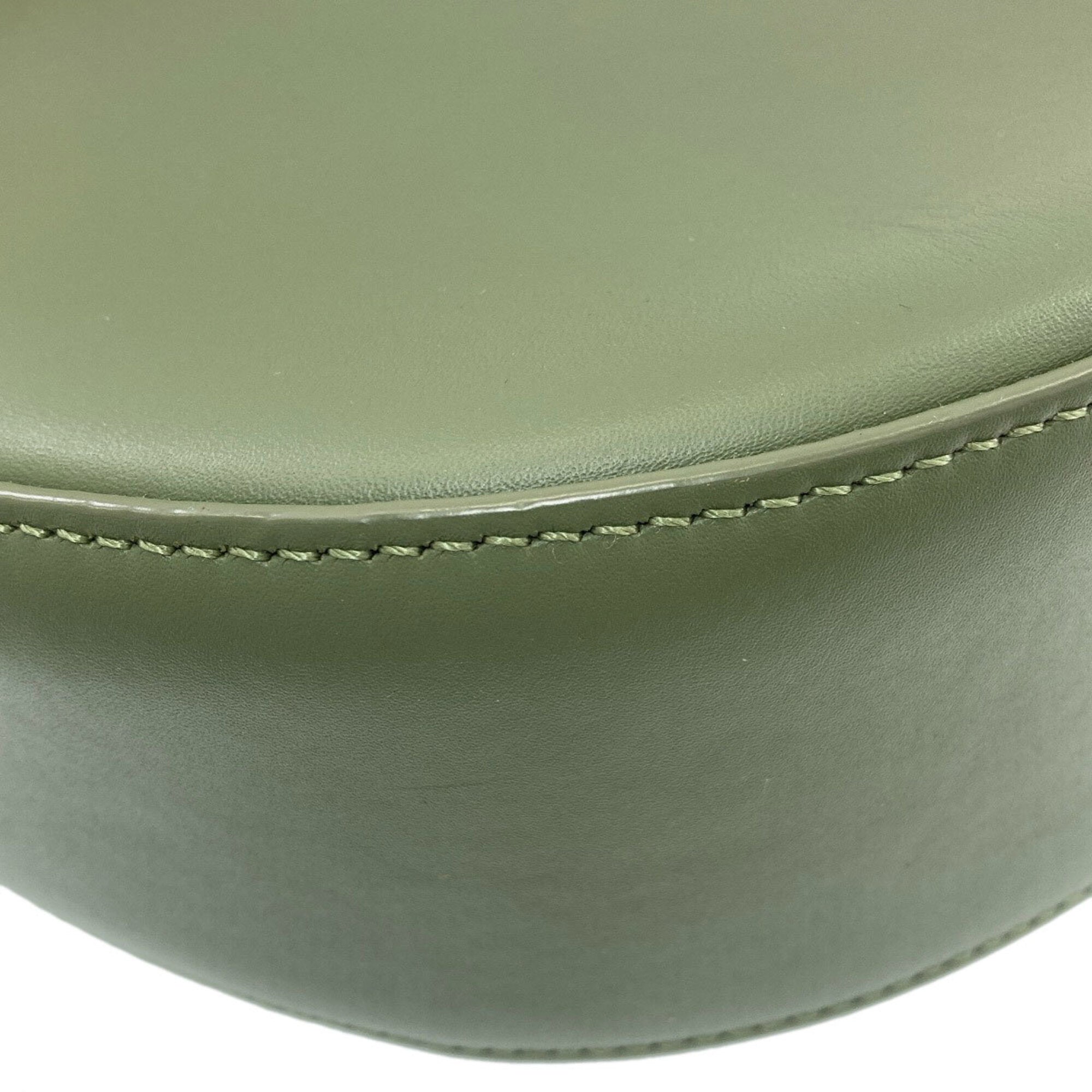 Loewe Green Leather Shoulder Bag (Pre-Owned)