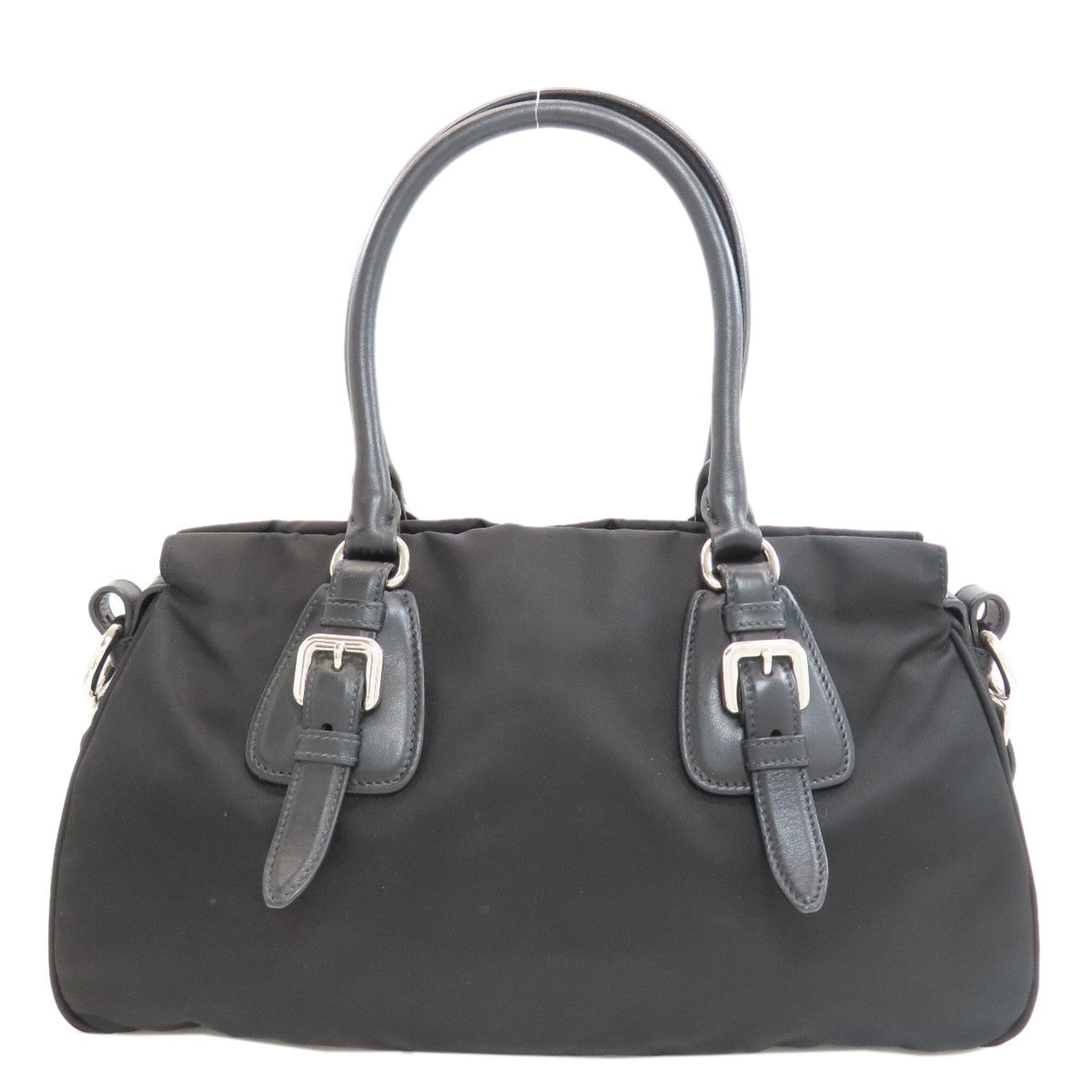 Prada Black Nylon Tote Bag (Pre-Owned)