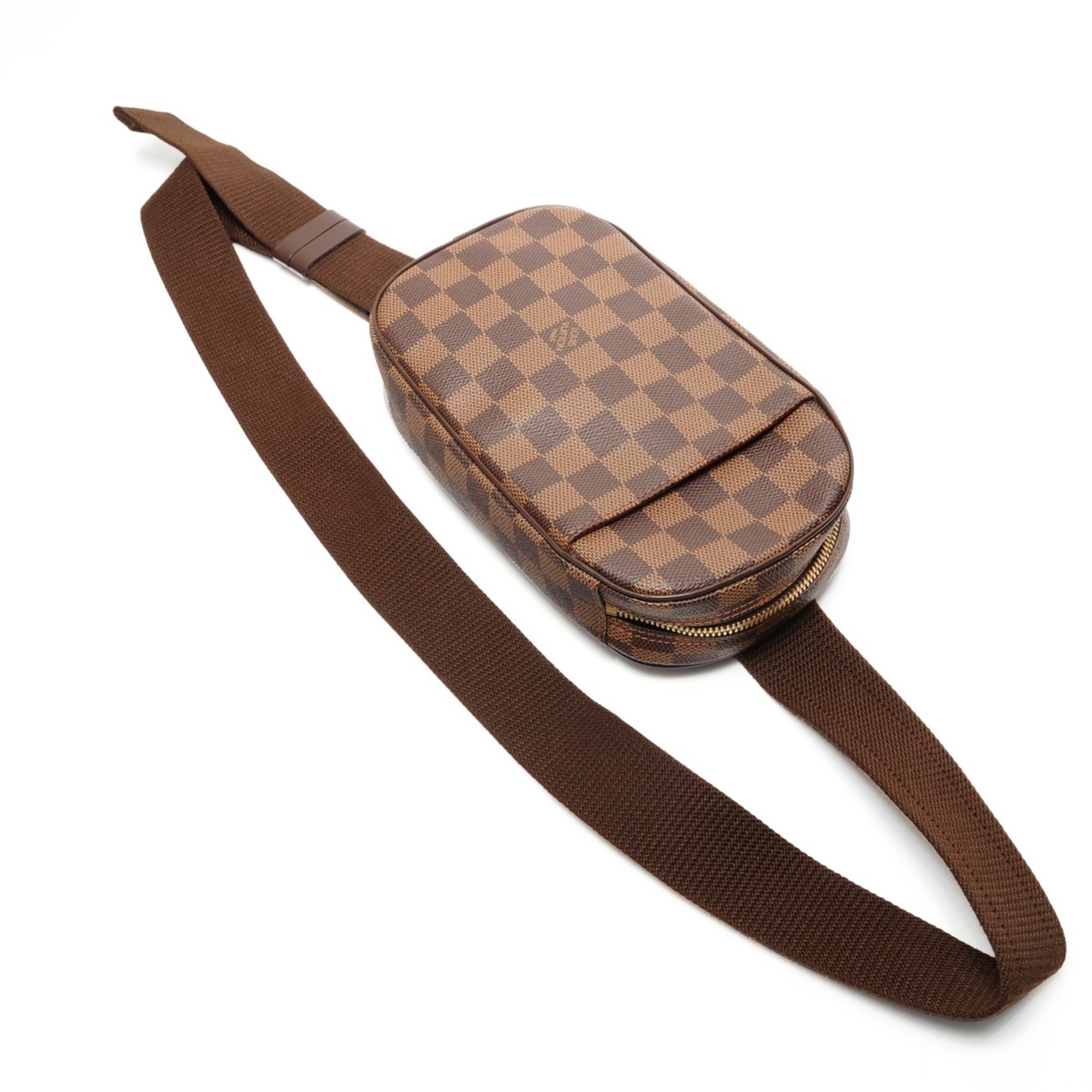 Louis Vuitton Damier Brown Damier Canvas Shoulder Bag (Pre-Owned)