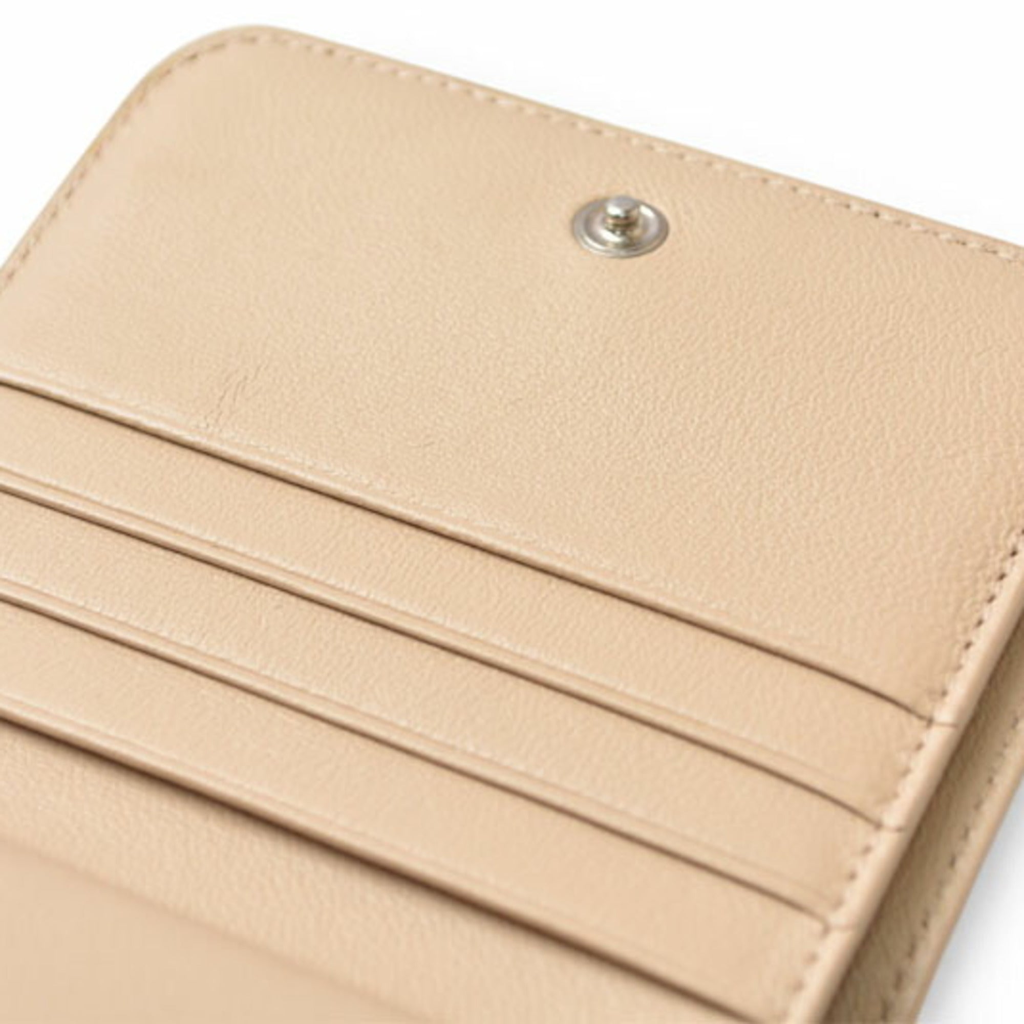 Balenciaga Light Beige Leather Wallet (Bi-Fold) (Pre-Owned)