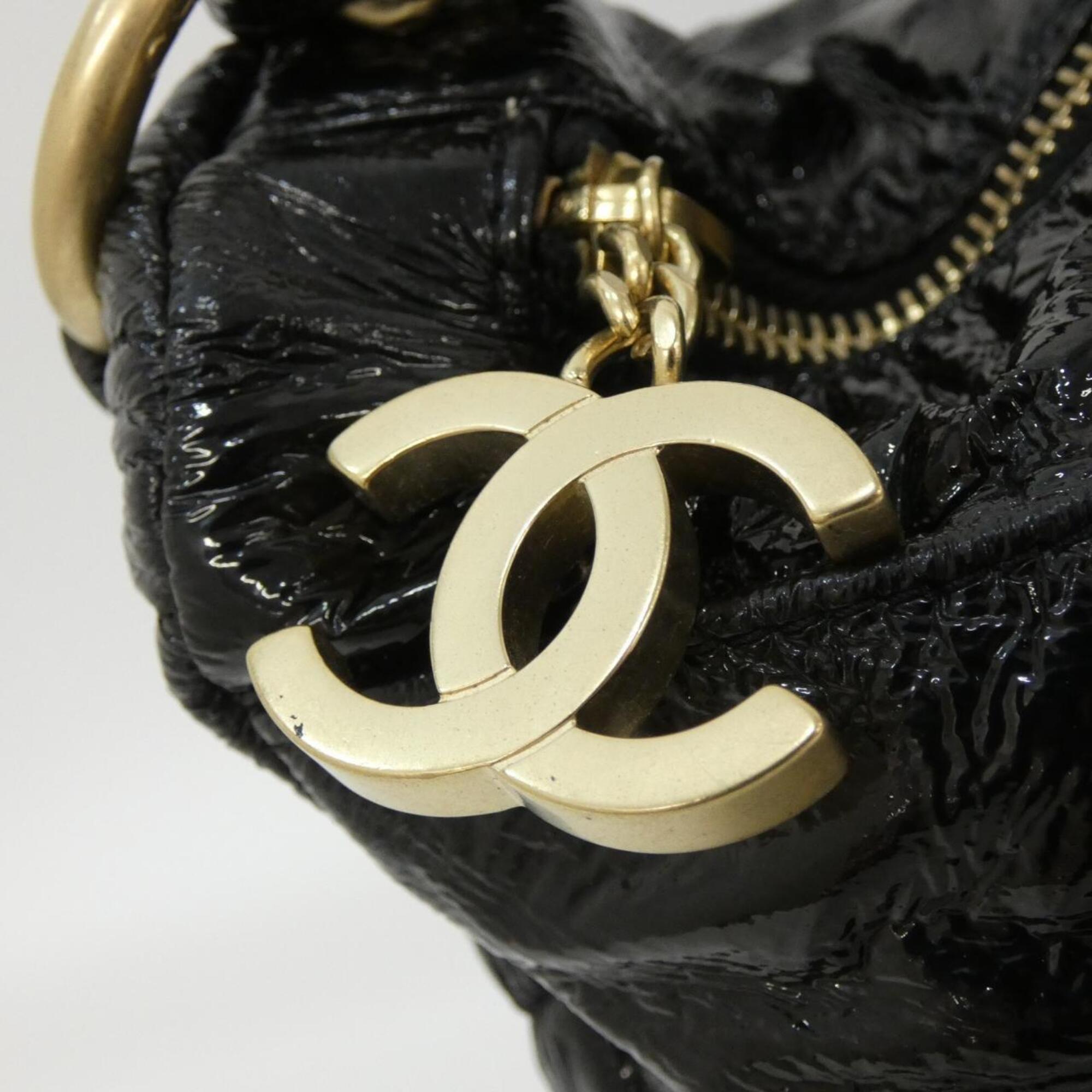 Chanel Black Pvc Shoulder Bag (Pre-Owned)