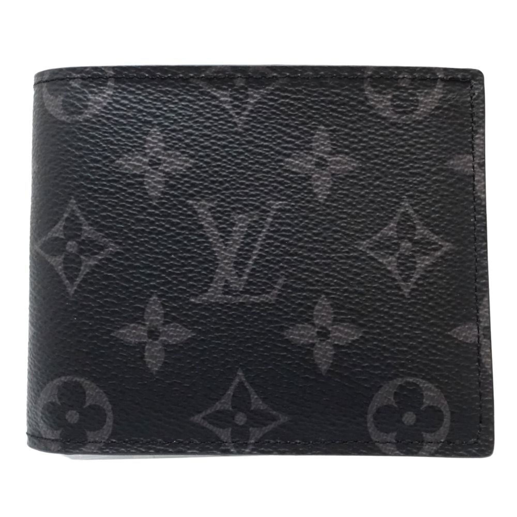 Louis Vuitton Black Monogram Eclipse Monogram Eclipse Wallet (Bi-Fold) (Pre-Owned)
